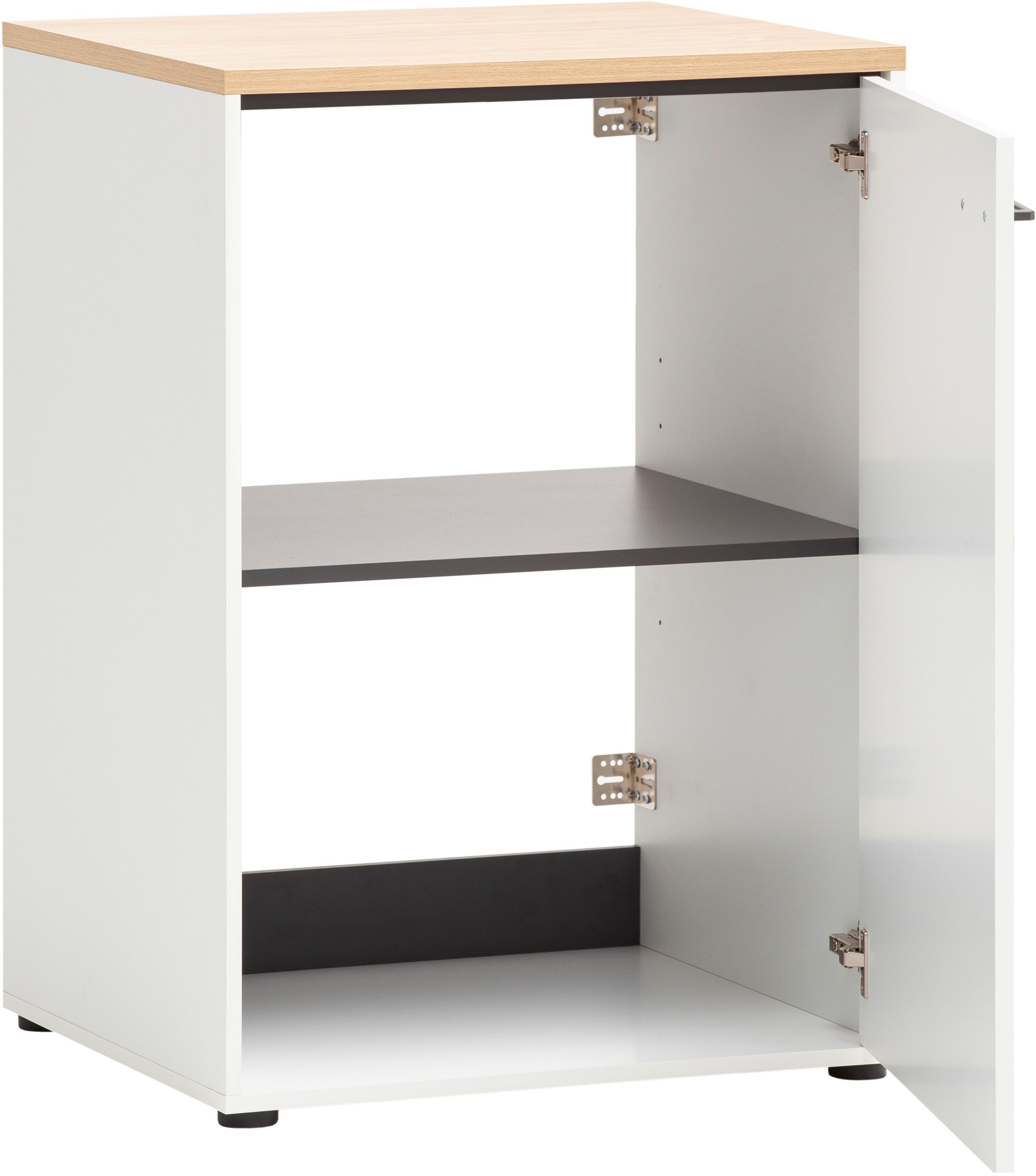 Schildmeyer Multifunctionele kast Solea, breedte 67 cm Softclose scharnieren, verwisselbare deur aanslag