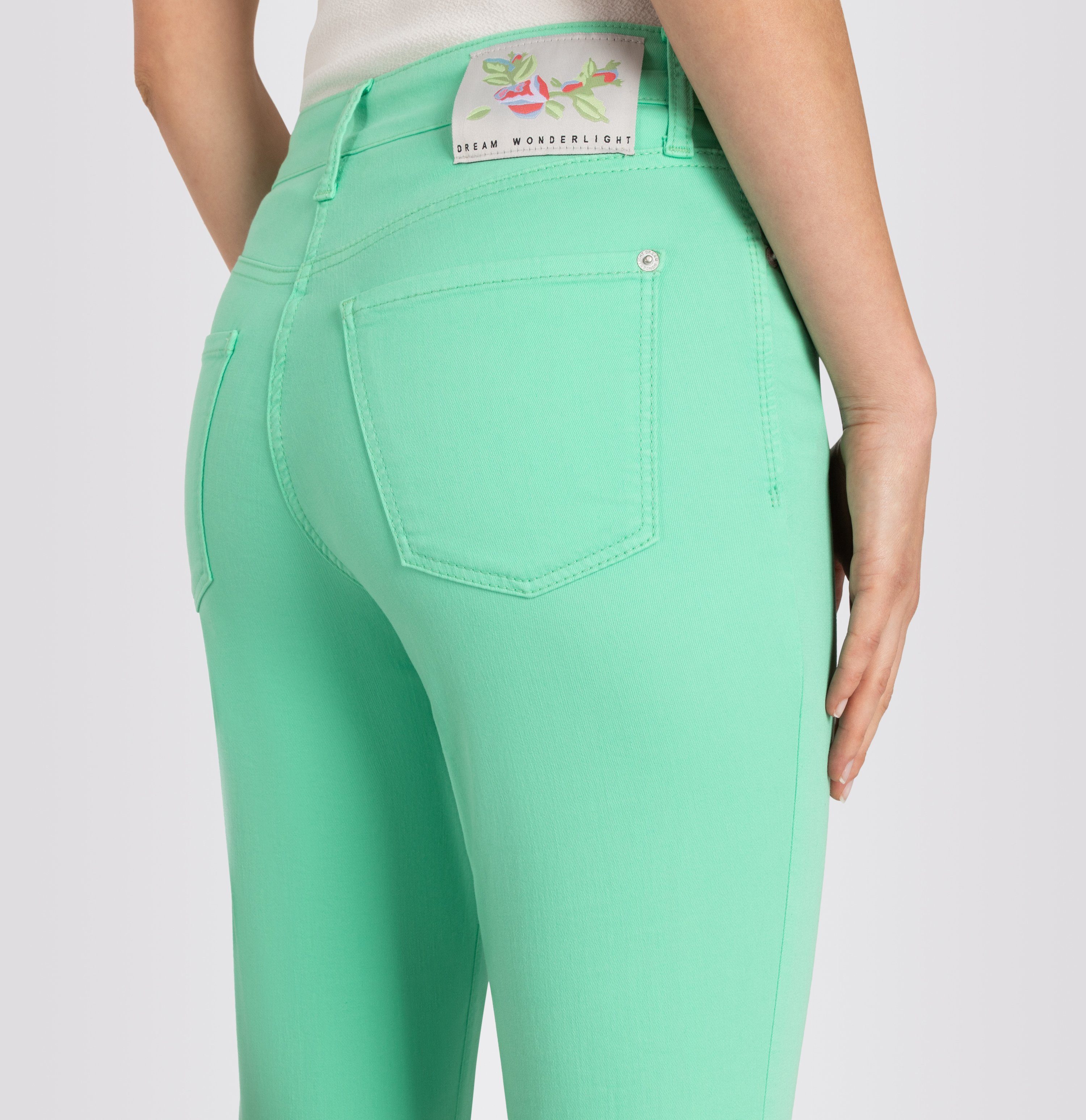 MAC 3/4 jeans Dream Kick Modieus verkorte en licht uitlopende zoom