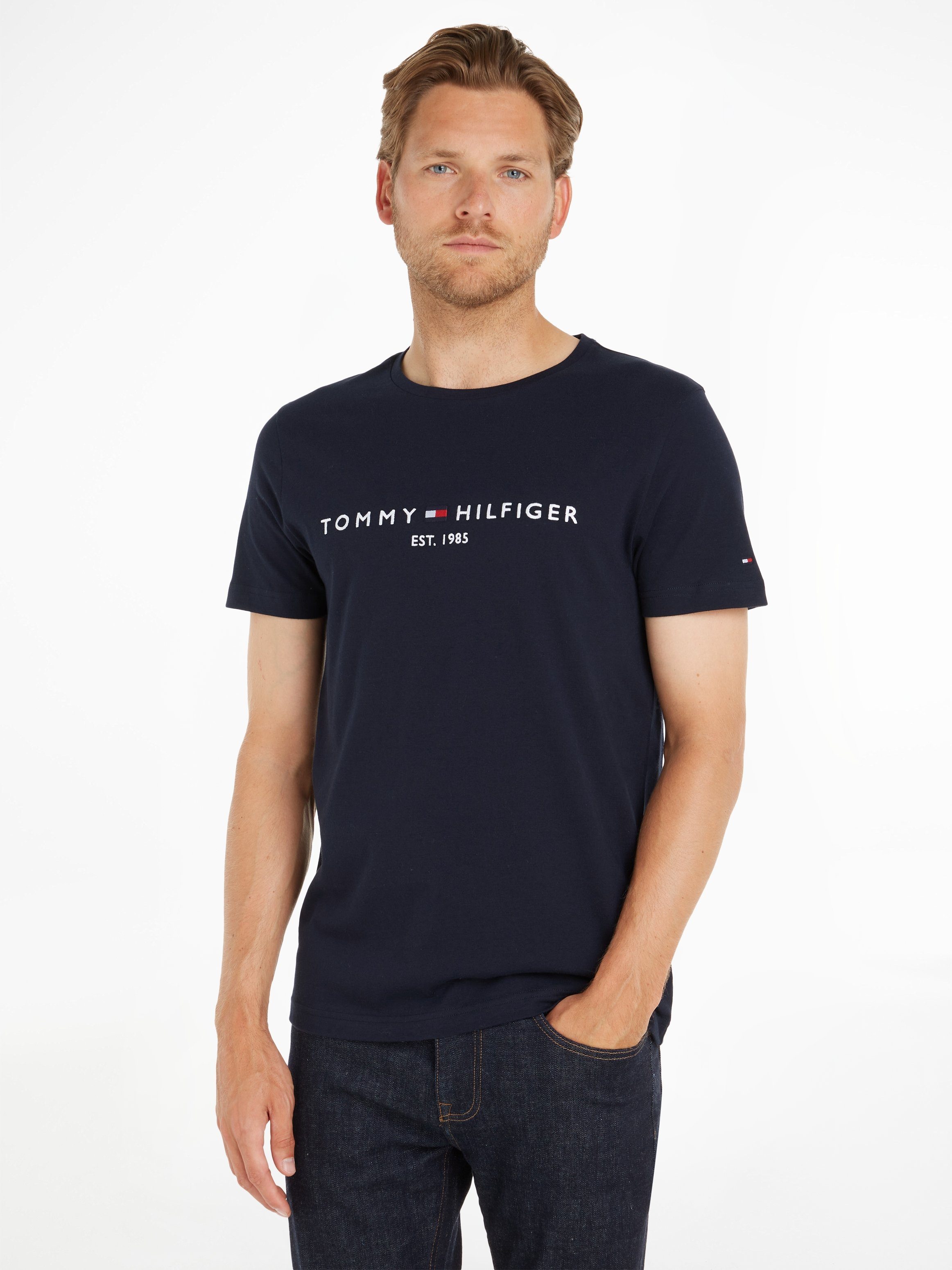 Tommy Hilfiger T-shirt TOMMY FLAG HILFIGER TEE