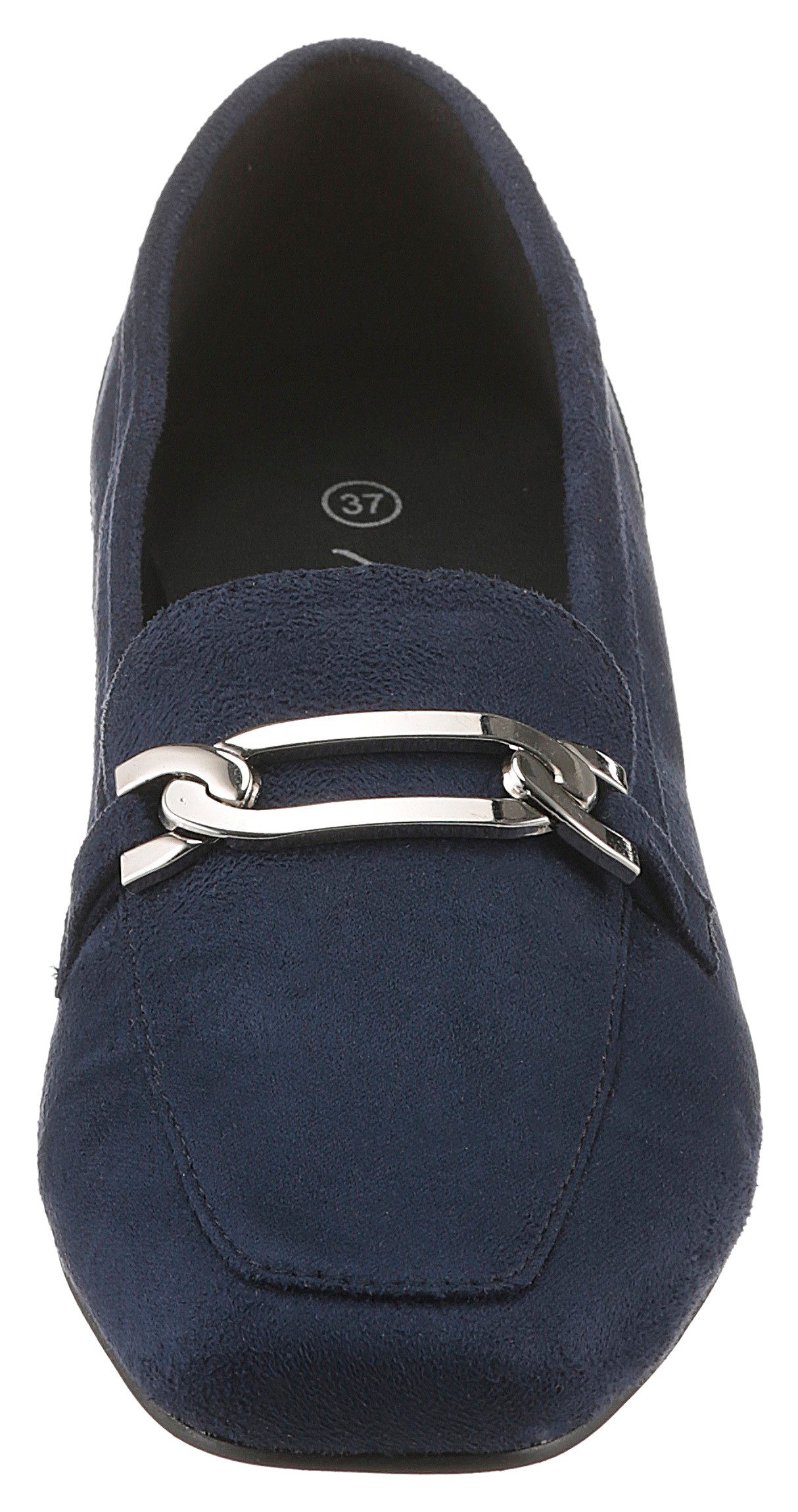 Aniston SHOES Loafers , slippers, instapschoen, flats, decoratieve gesp - nieuwe collectie