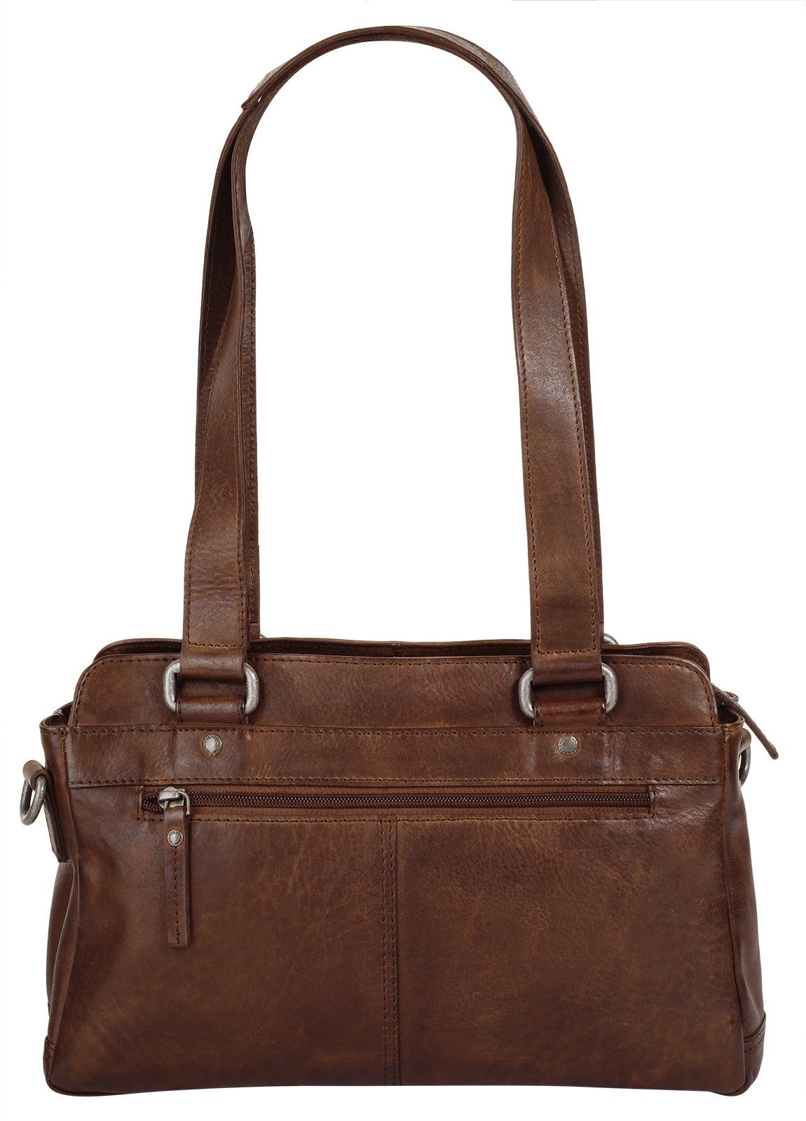Spikes & Sparrow Tas echt leder