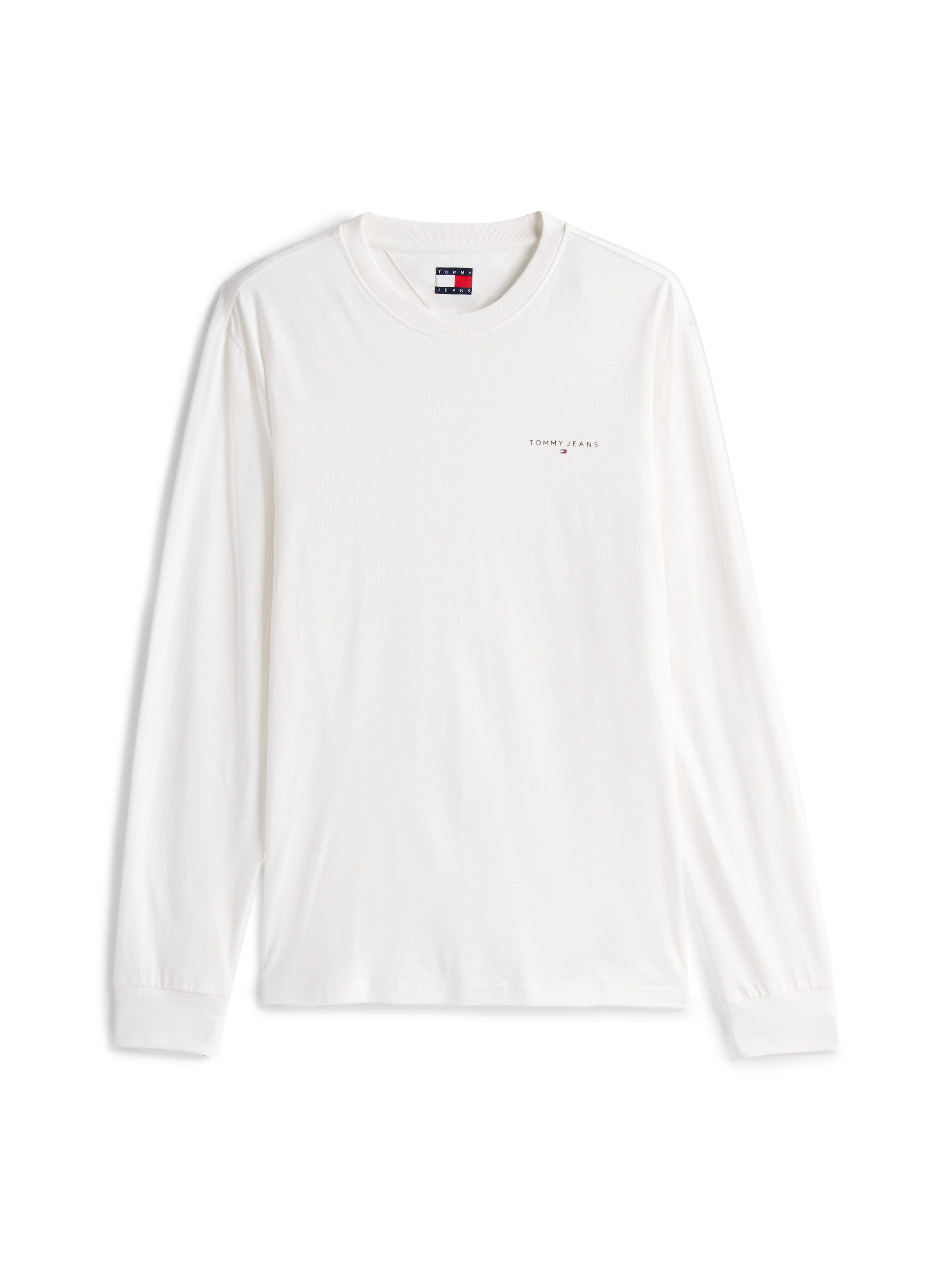 TOMMY JEANS Shirt met lange mouwen TJM SLIM CHEST LINEAR LS TEE EXT