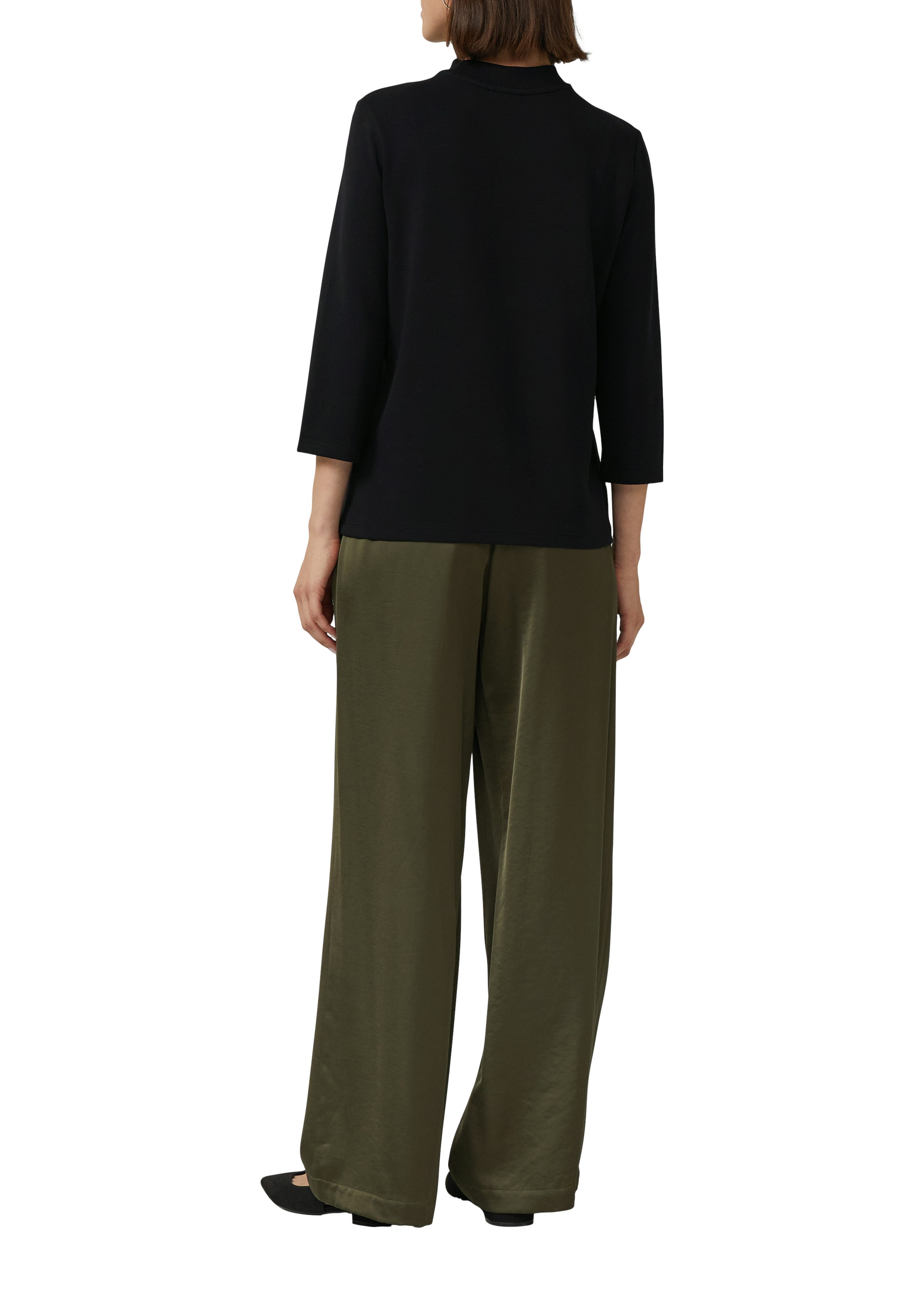 s.Oliver BLACK LABEL Shirt met 3/4 mouwen