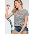 levi's t-shirt the perfect tee pride edition print in de kleuren van de regenboog grijs
