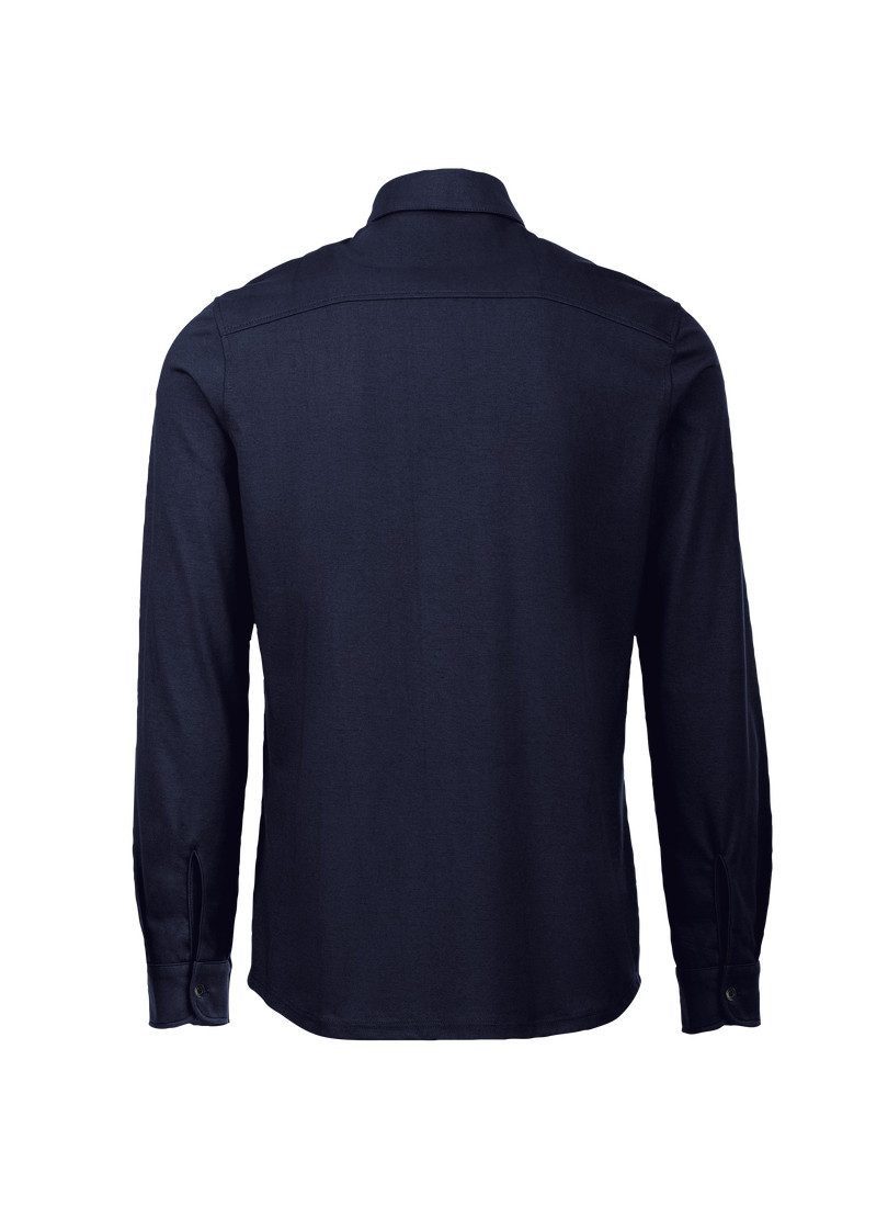 Trigema Poloshirt TRIGEMA business overhemd van DELUXE single jersey (1-delig)