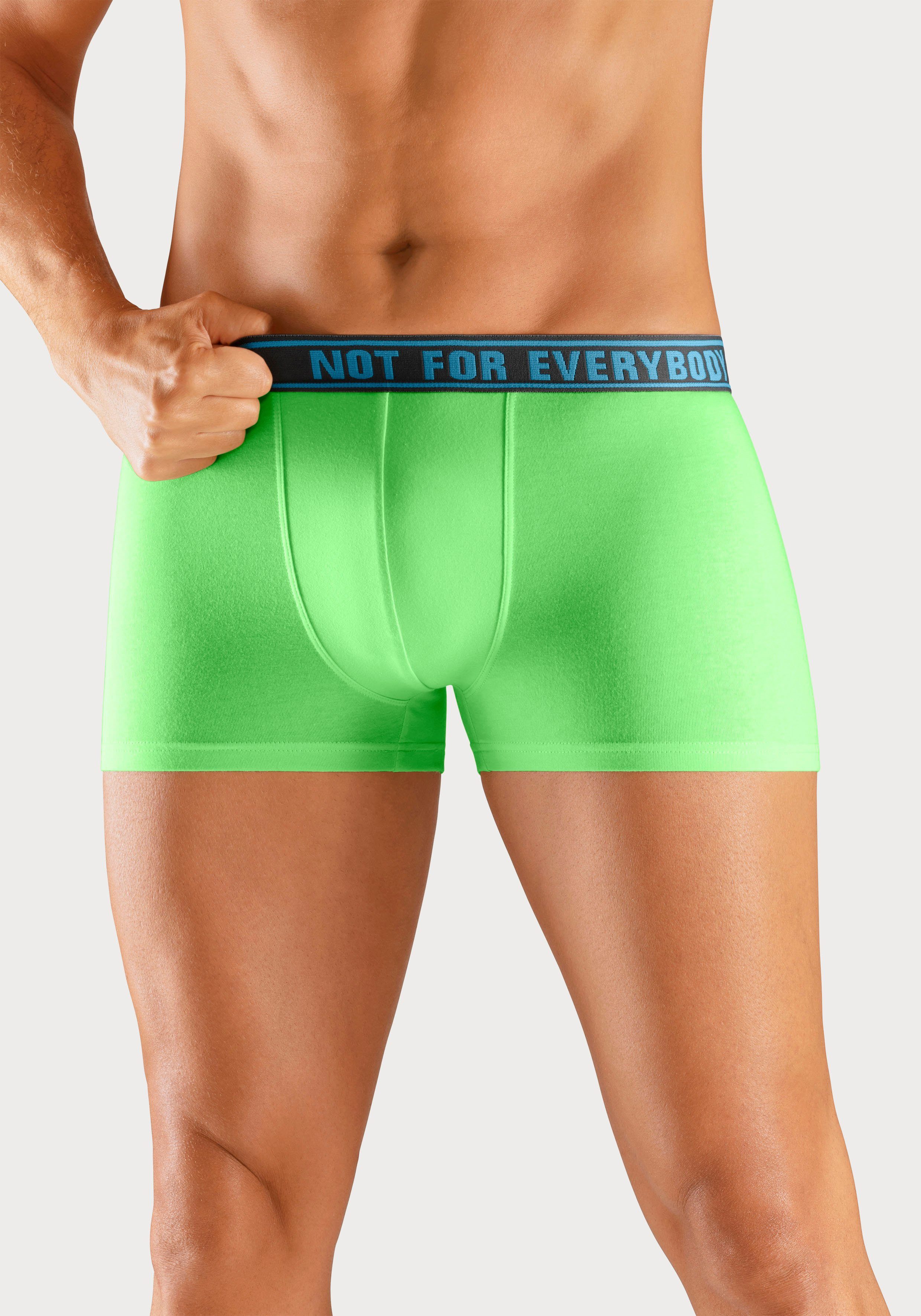 Bruno Banani Boxershort voor heren met tekst op de tailleband (set, 4 stuks)
