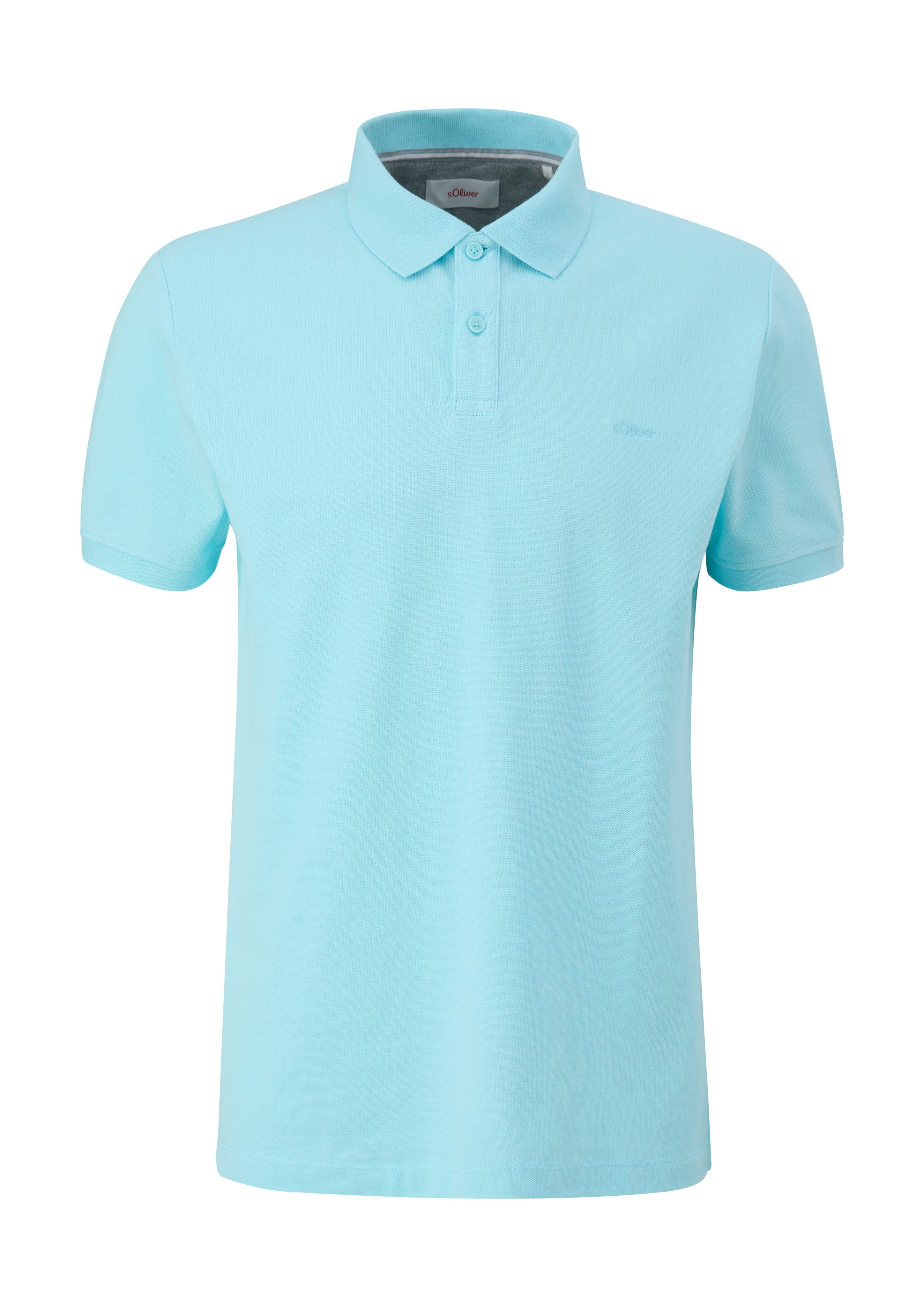 s.Oliver Poloshirt met geborduurd logo