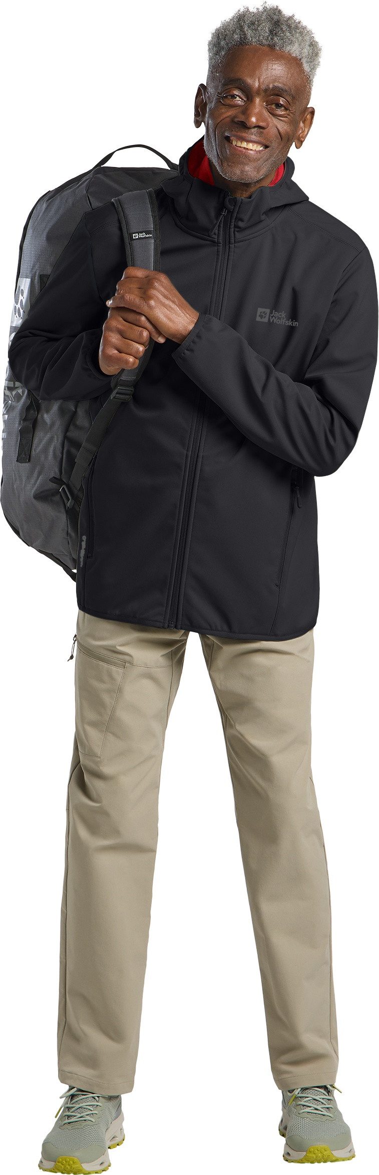 Jack Wolfskin Softshell-jack BORNBERG HOODY M