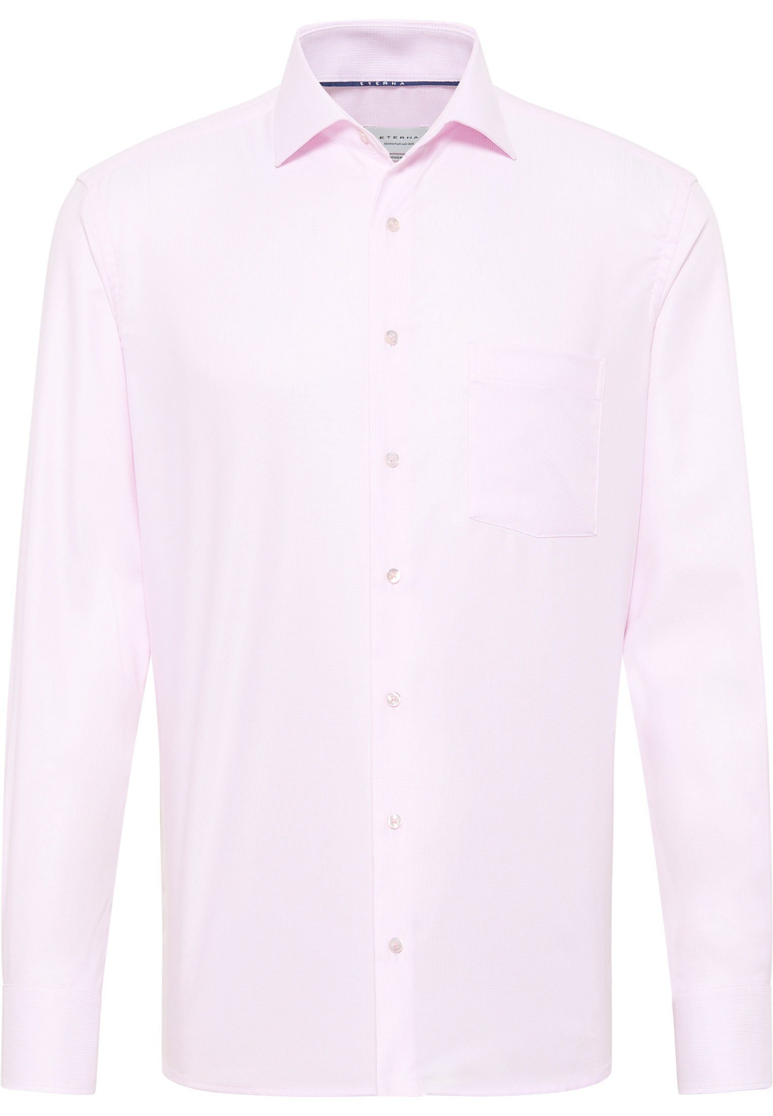 Eterna Overhemd met lange mouwen MODERN FIT NON IRON (strijkvrij)