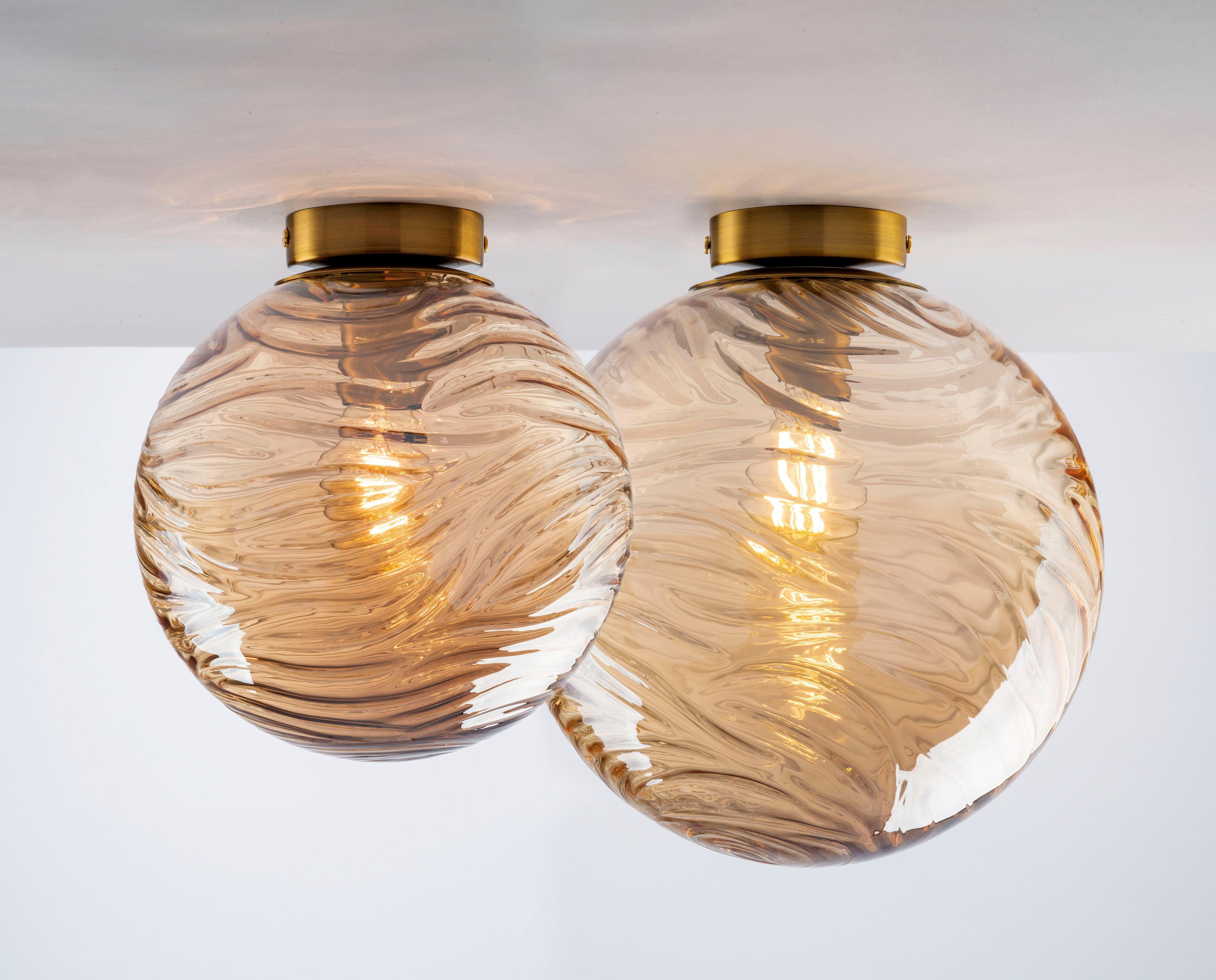 ECO-LIGHT Hanglamp Nereide hoogwaardig glas (1 stuk)
