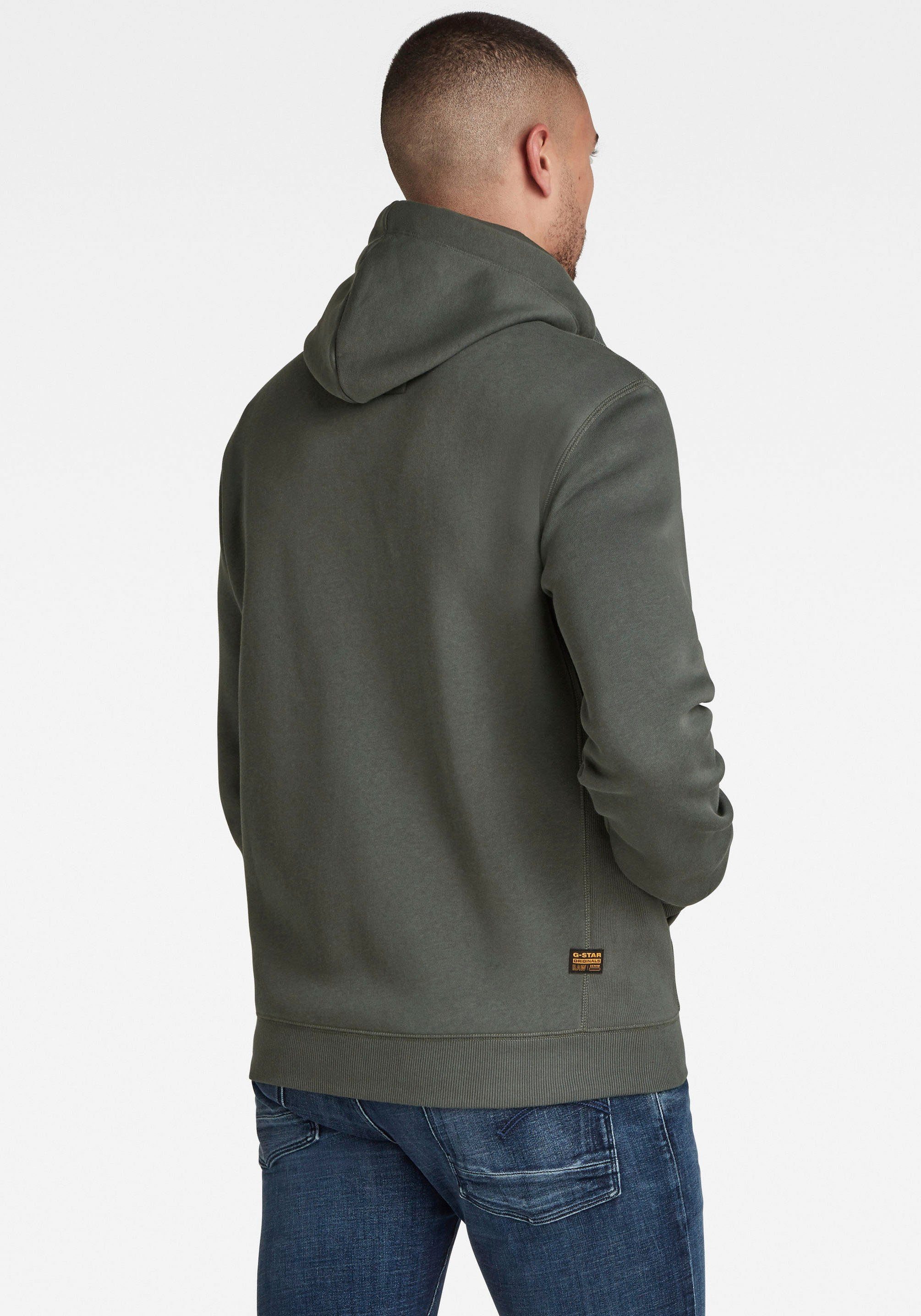 G-Star RAW Capuchonsweatvest Premium Basic Hooded Zip Sweater