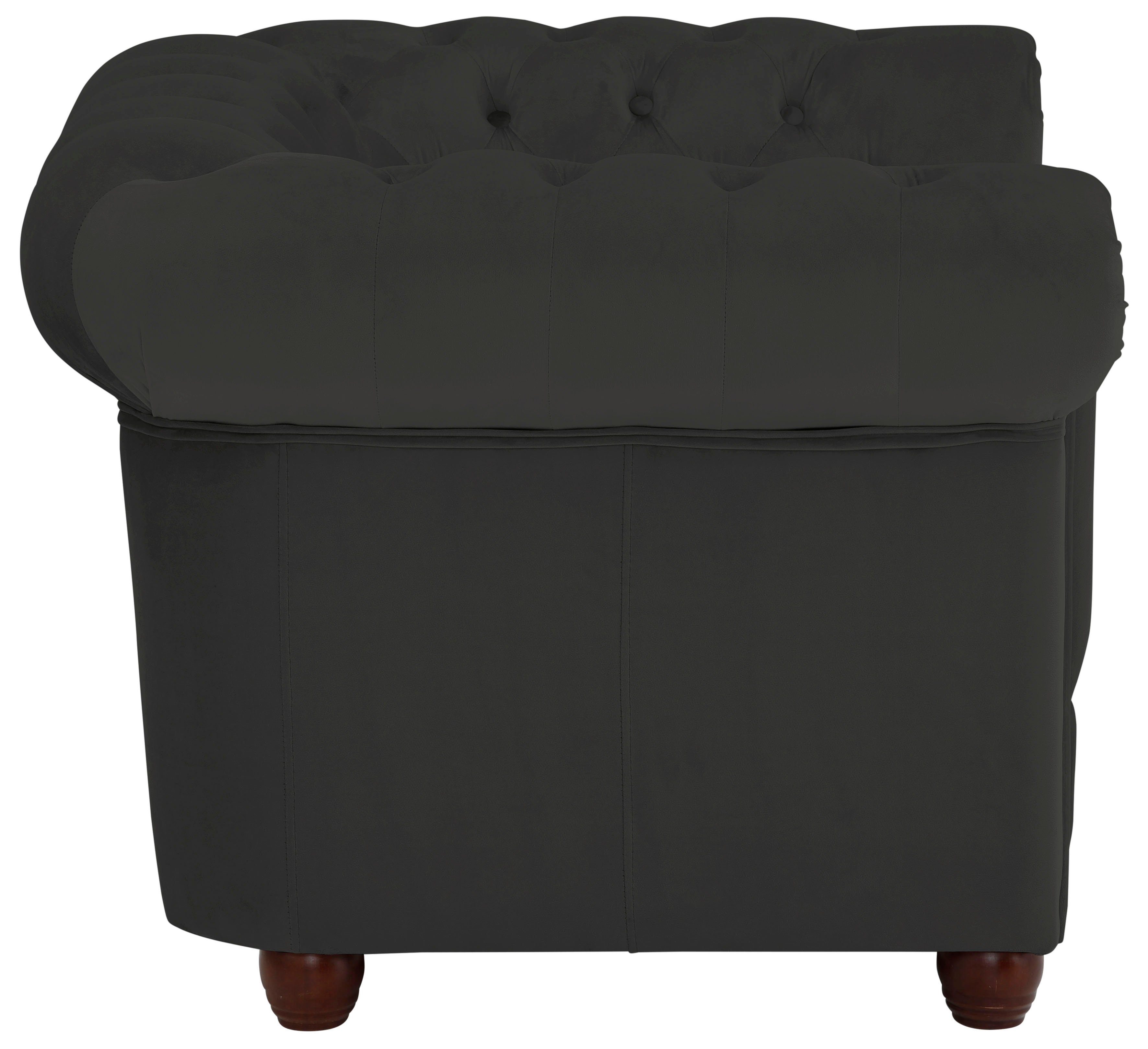 Home affaire Chesterfield-fauteuil New Castle fauteuil hoogwaardige capitonnage, bxdxh: 104x86x72 cm