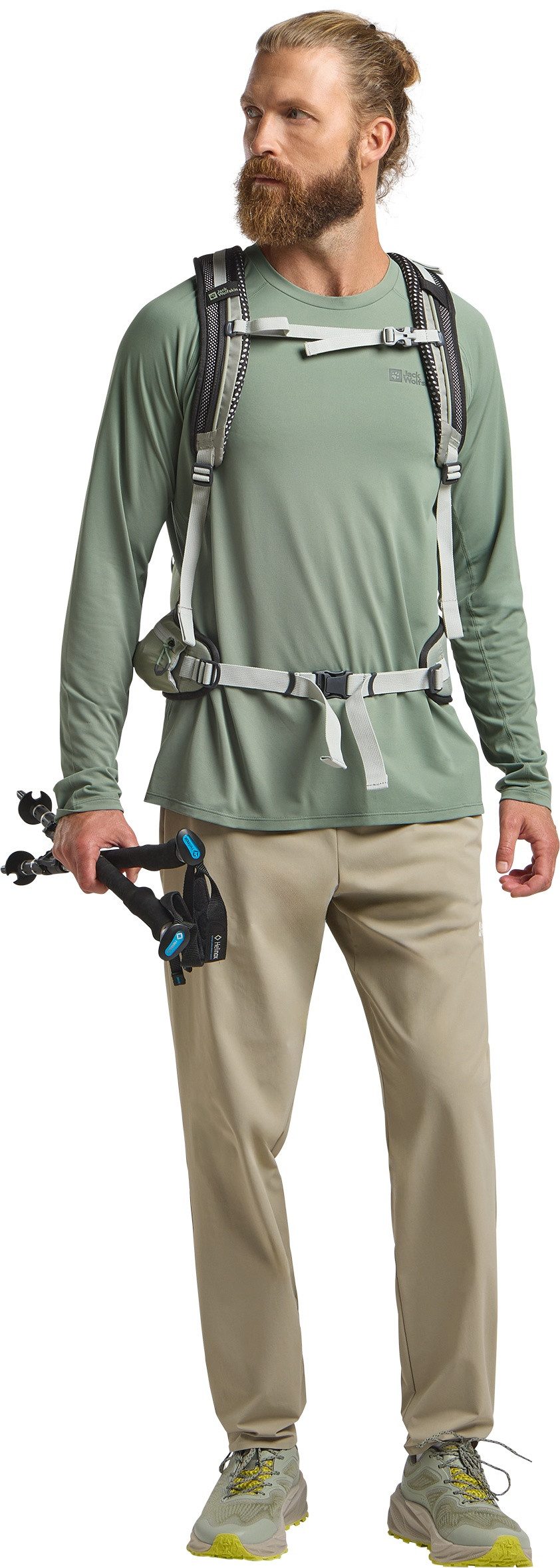 Jack Wolfskin Shirt met lange mouwen PRELIGHT SWIFT LS M
