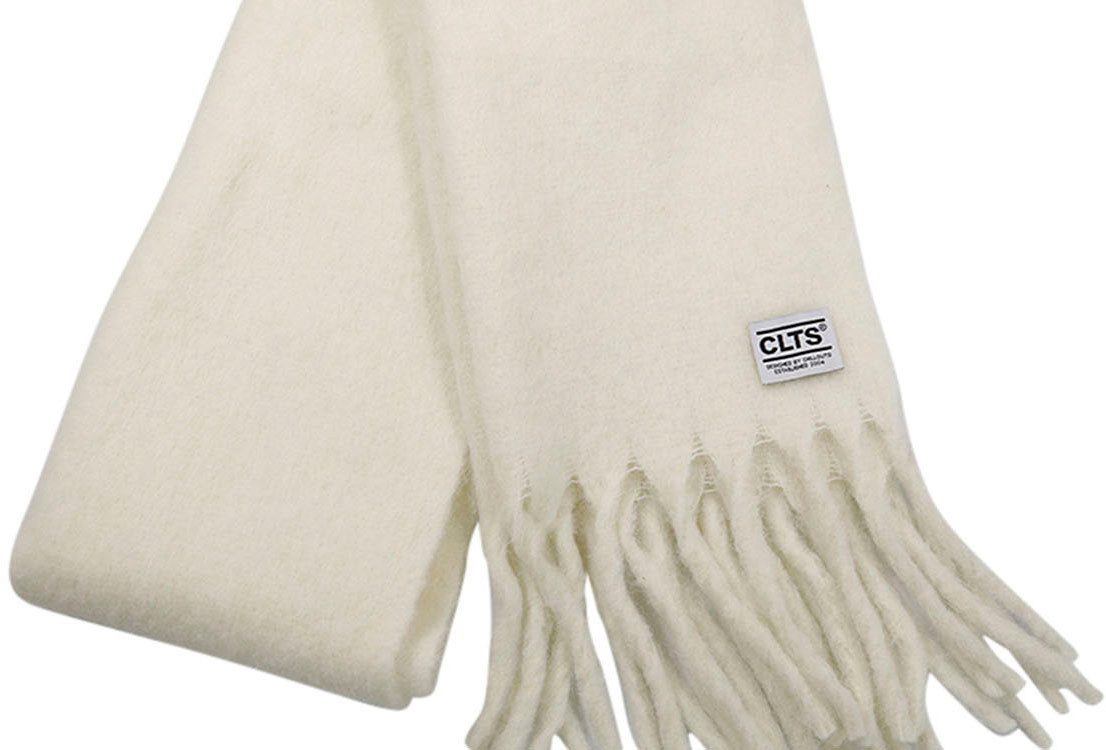 chillouts XXL-sjaal Govinda Scarf met elegante franjes
