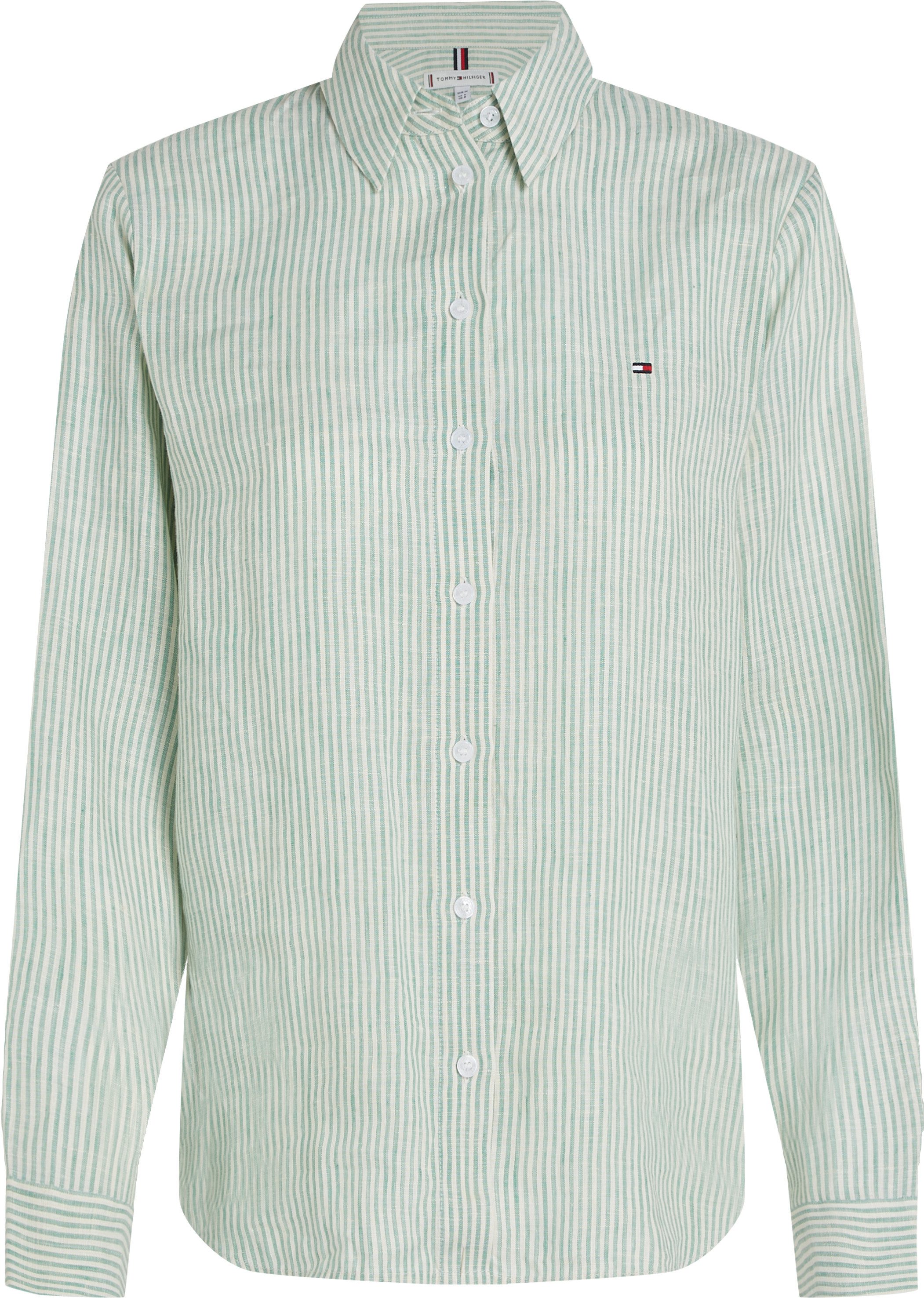 Tommy Hilfiger Overhemdblouse ESS LINEN RELAXED SHIRT