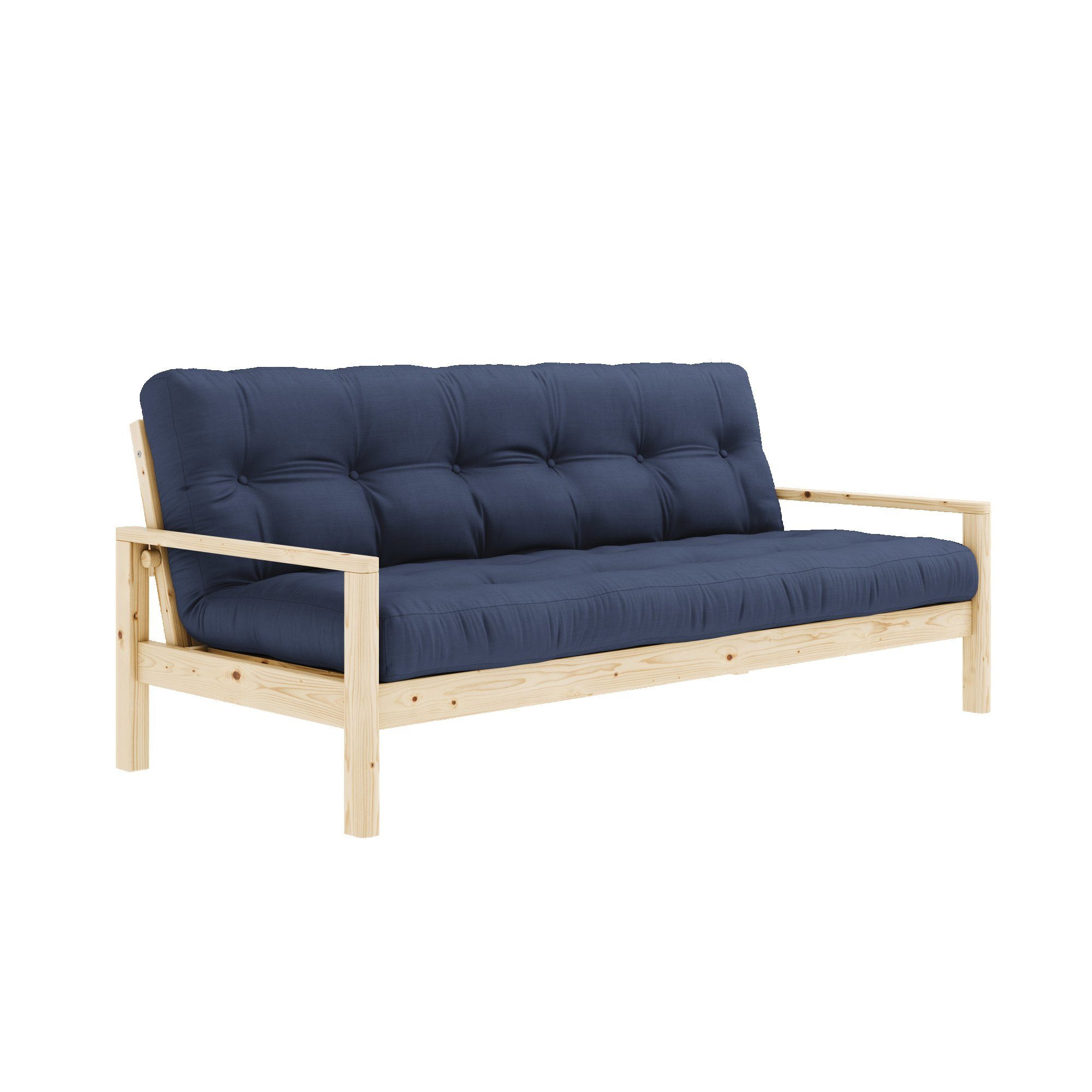 Karup Slaapbank Knob met futonmatras, verschillende kleuren, fsc®-gecertificeerd, dennenhout