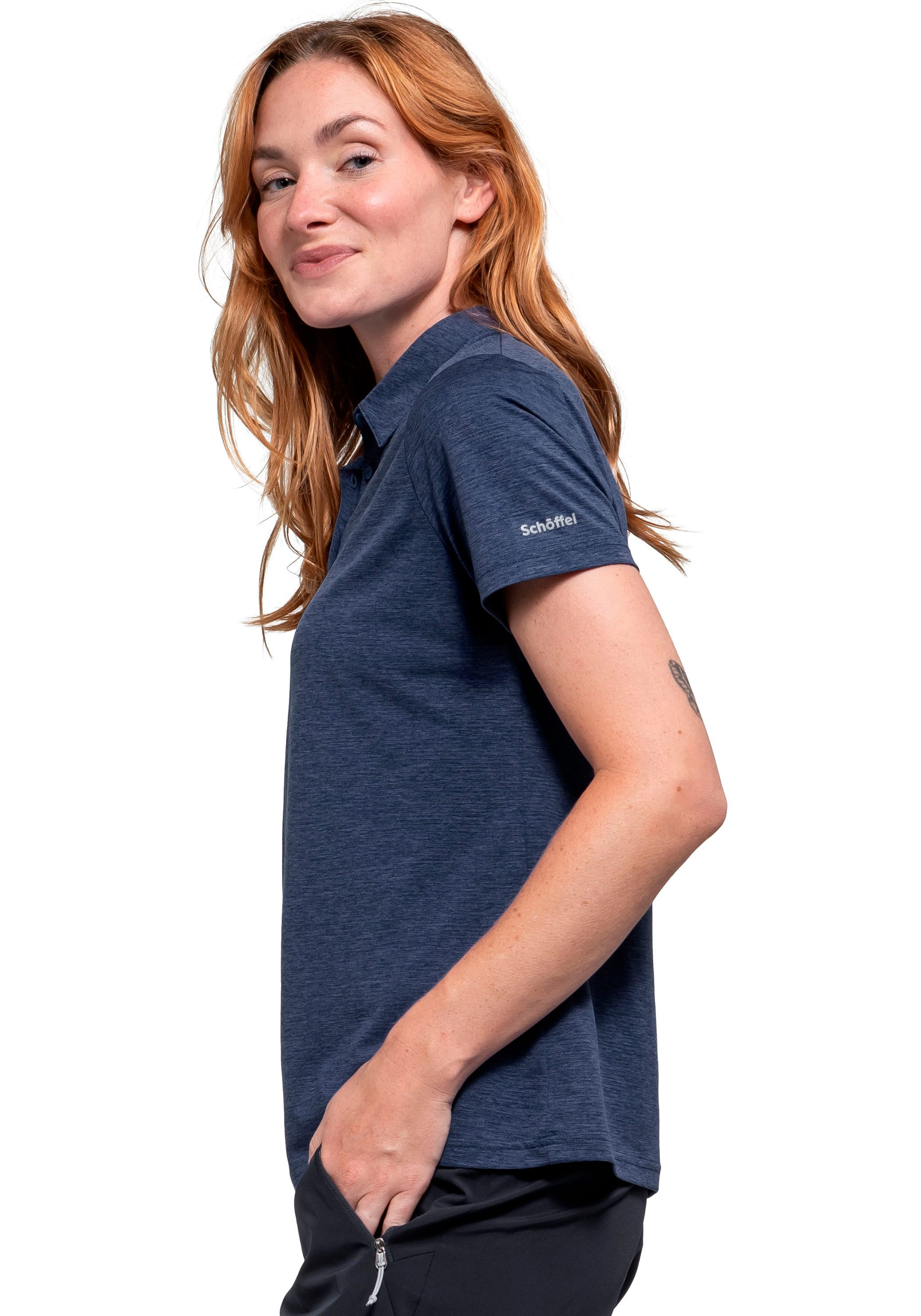 Schöffel Poloshirt CIRC Polo Shirt Tauron L (1-delig)