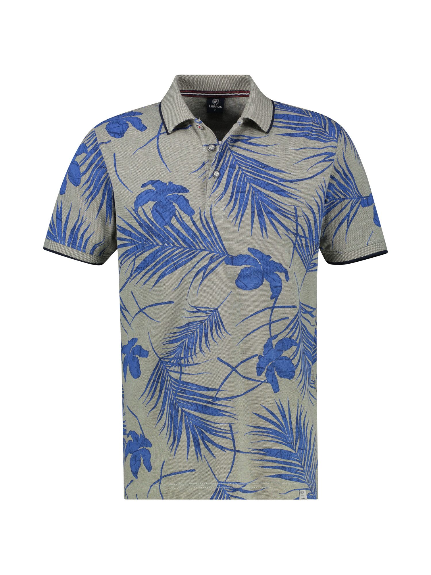 Lerros Poloshirt LERROS modieus poloshirt, zomers gedessineerd