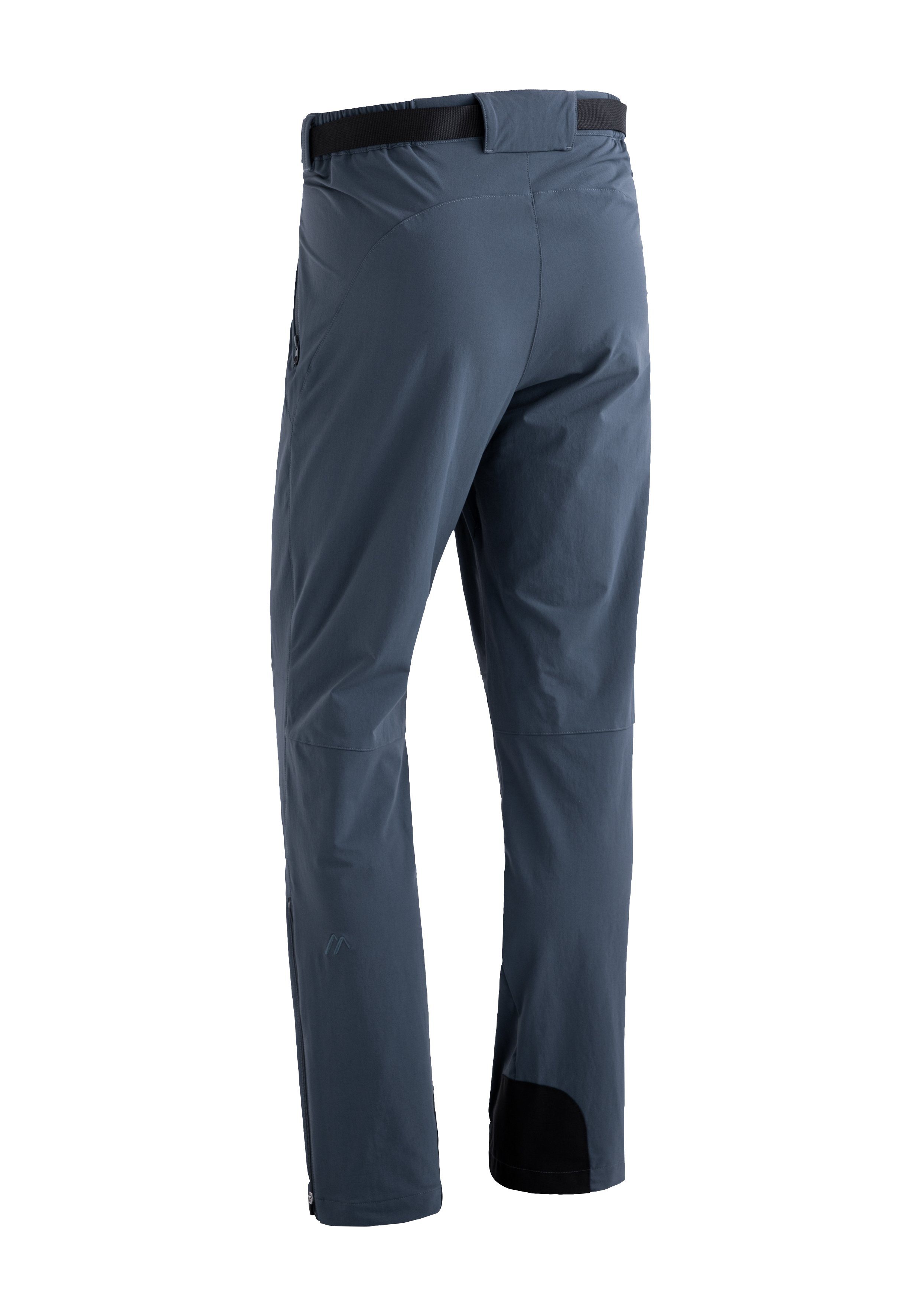 Maier Sports Functionele broek Naturno Heren outdoorbroek, robuuste trekkingbroek, 3 zakken en riem