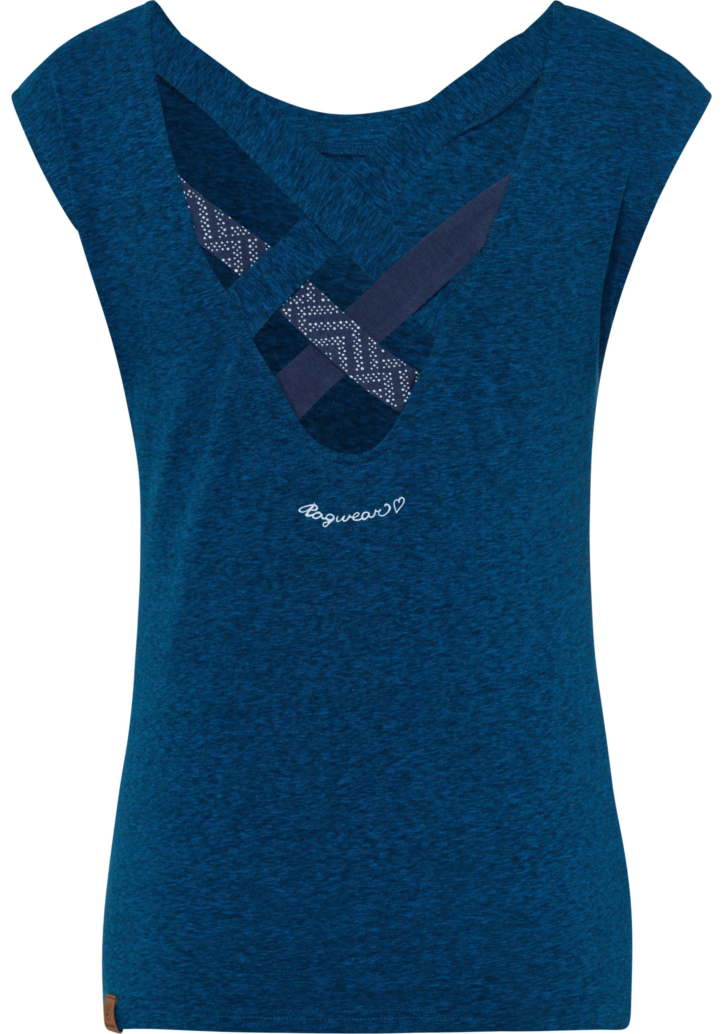 Ragwear T-shirt SOFIA O met bijzondere ruglijn