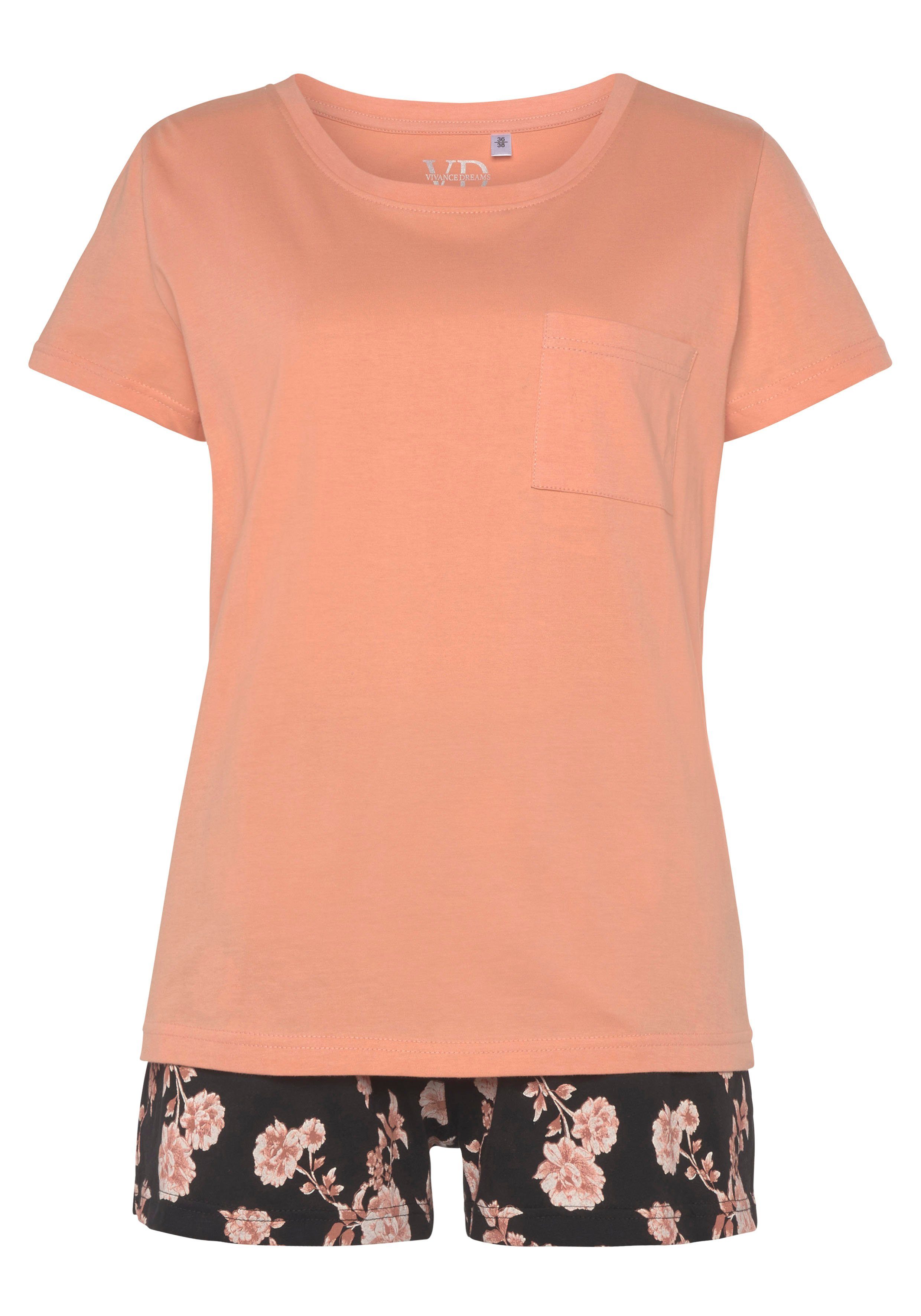 Vivance Dreams Pyjama met mooie natuurprint (2-delig)