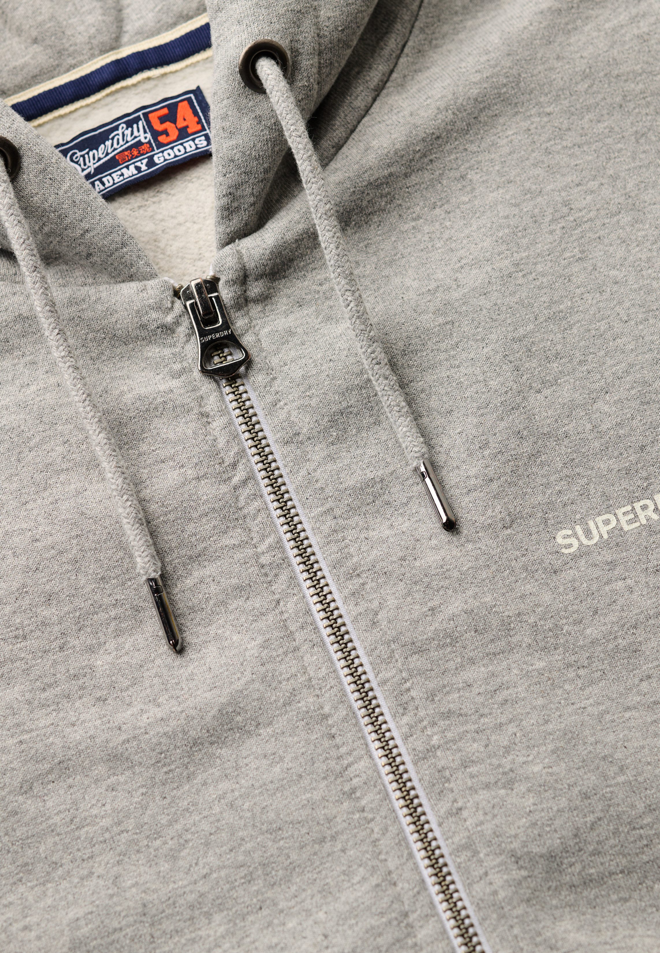 Superdry Capuchonsweatvest PLAIN ZIP HOOD