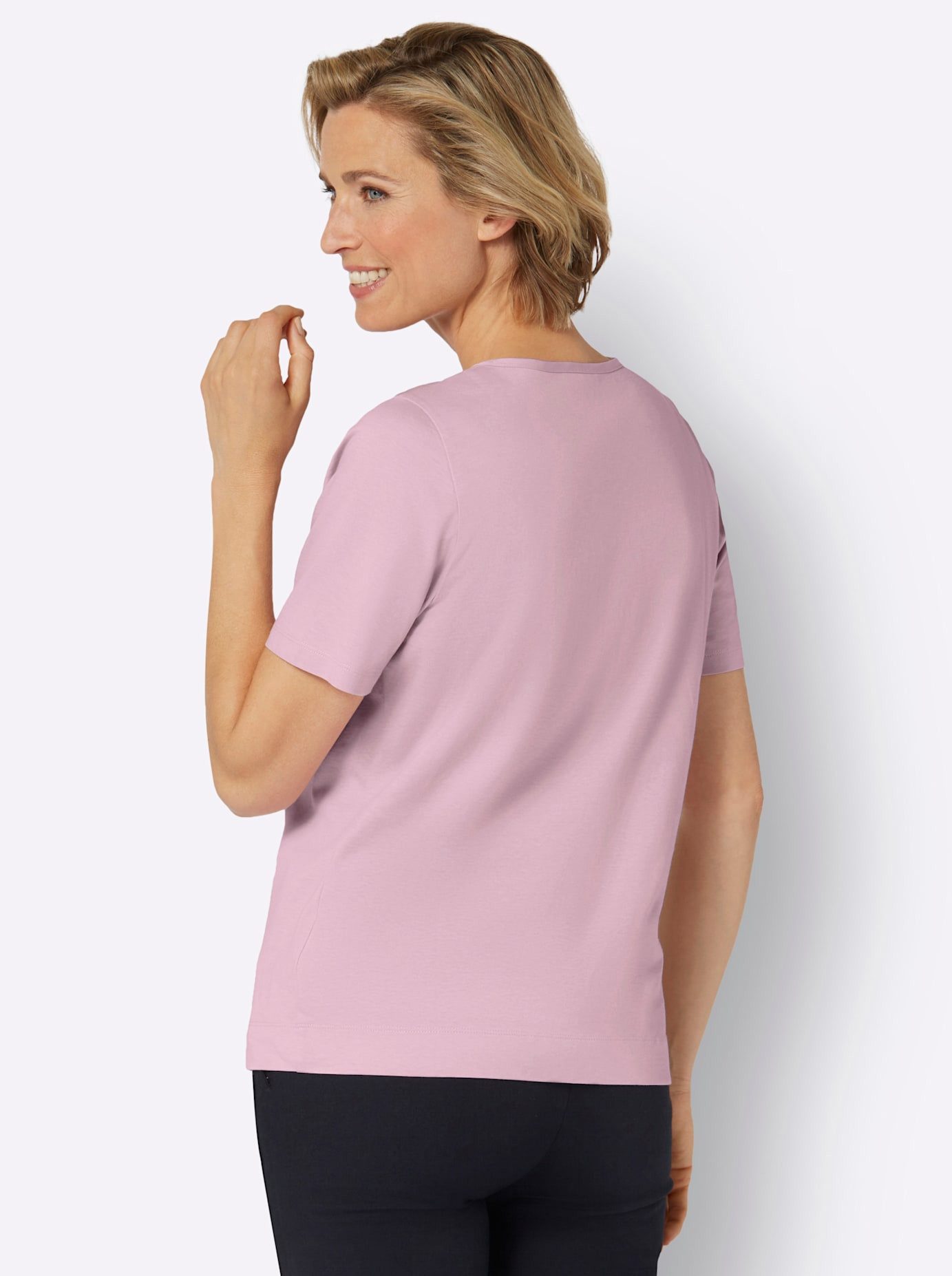 Classic Basics Shirt met korte mouwen (1-delig)