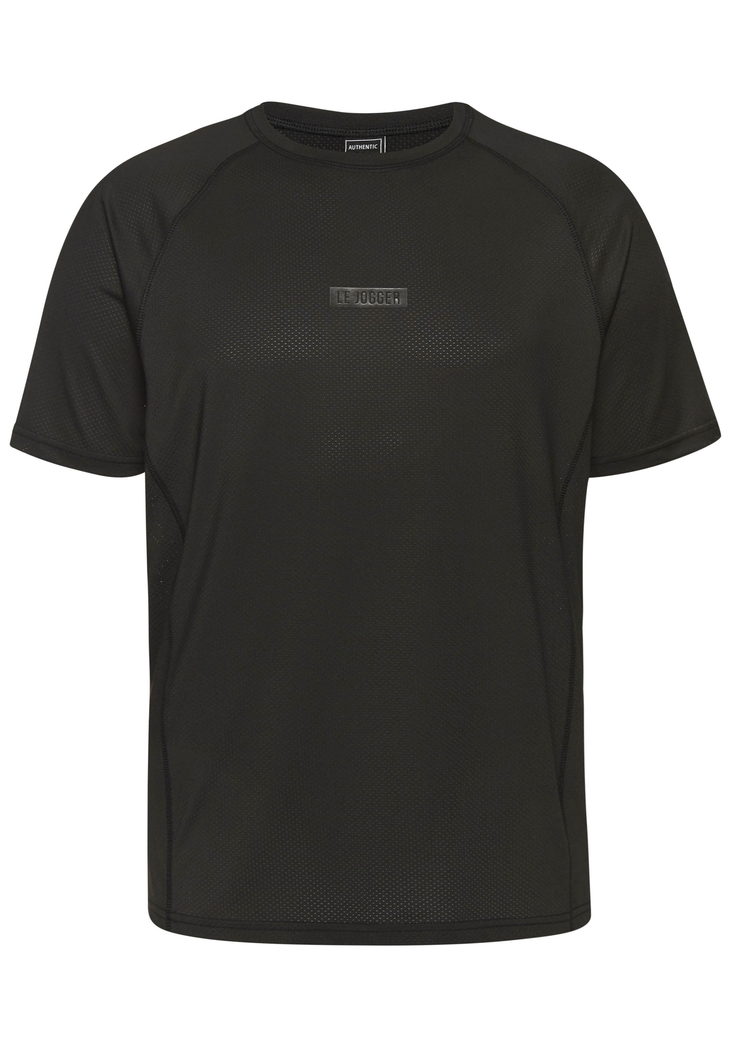 le jogger® T-shirt elastisch shirt met logoprint