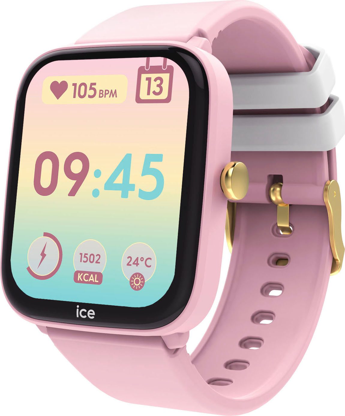 ice-watch Smartwatch ICE smart junior 2.0 Armbandhorloge, meisjeshorloge, kinderenhorloge, siliconen armband, spelletjes, sportprofiel