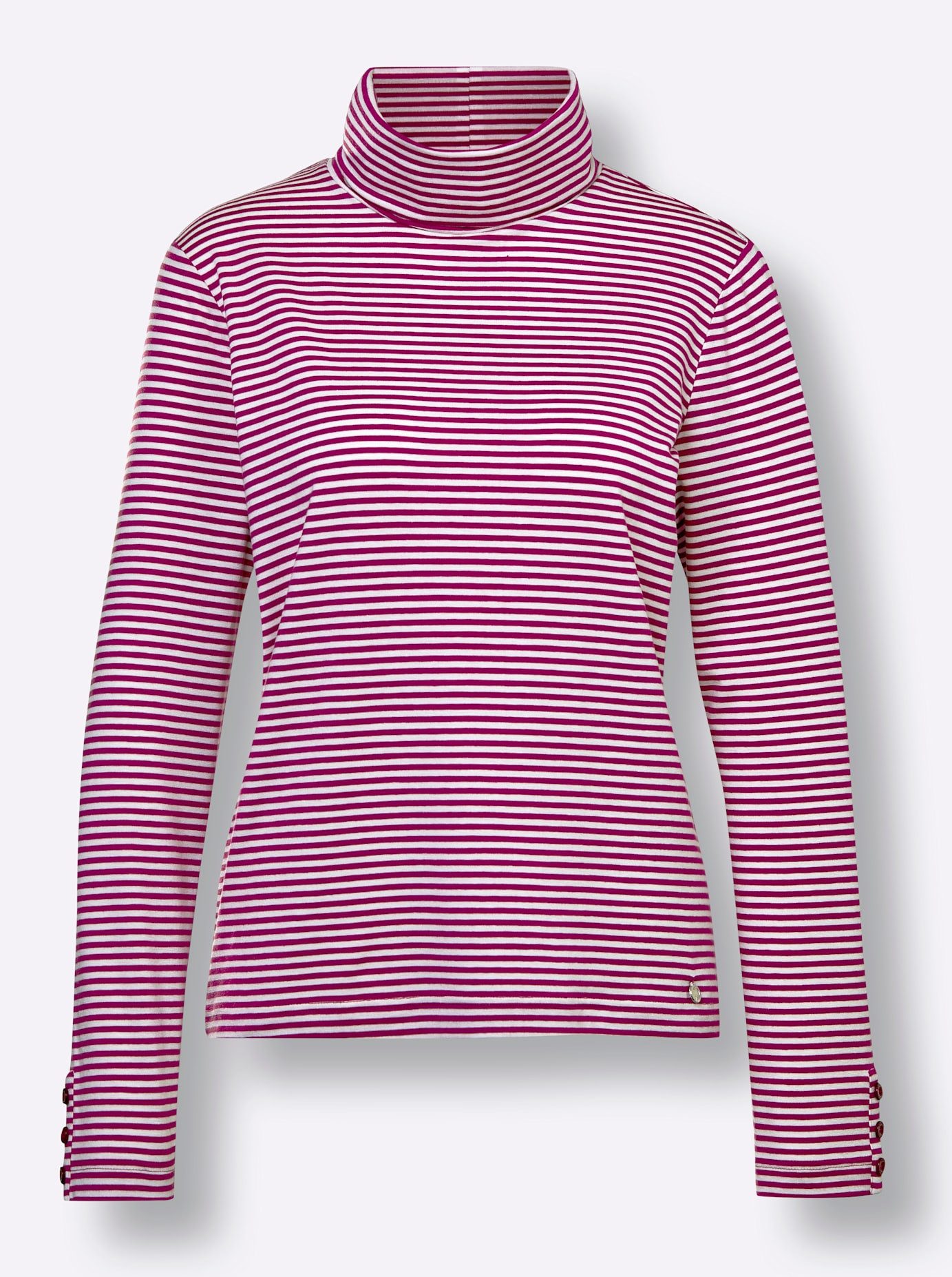 CREATION L PREMIUM Colshirt Lyocell-shirt (1-delig)