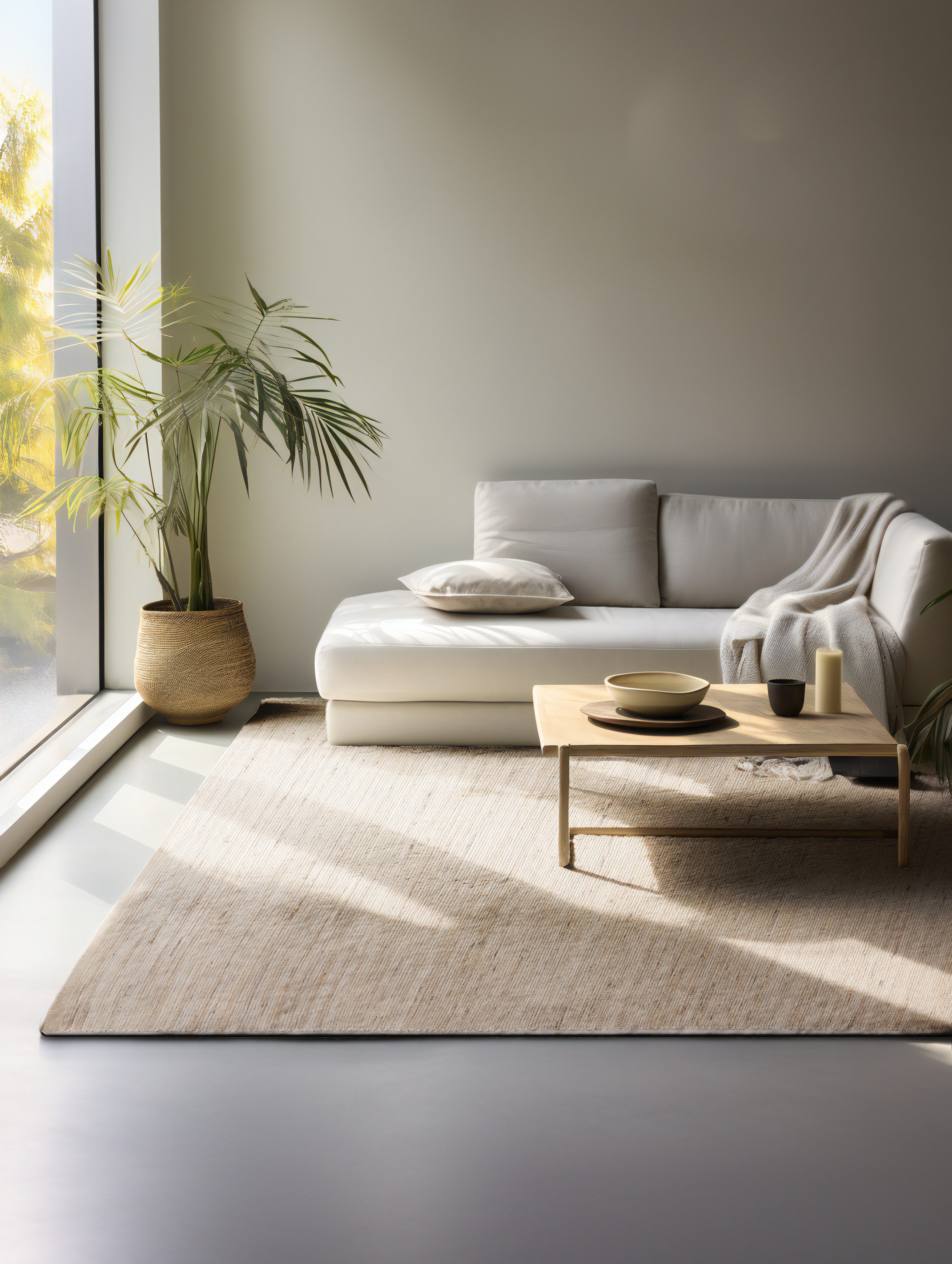 HANSE Home Vloerkleed Dhaka jute tapijt