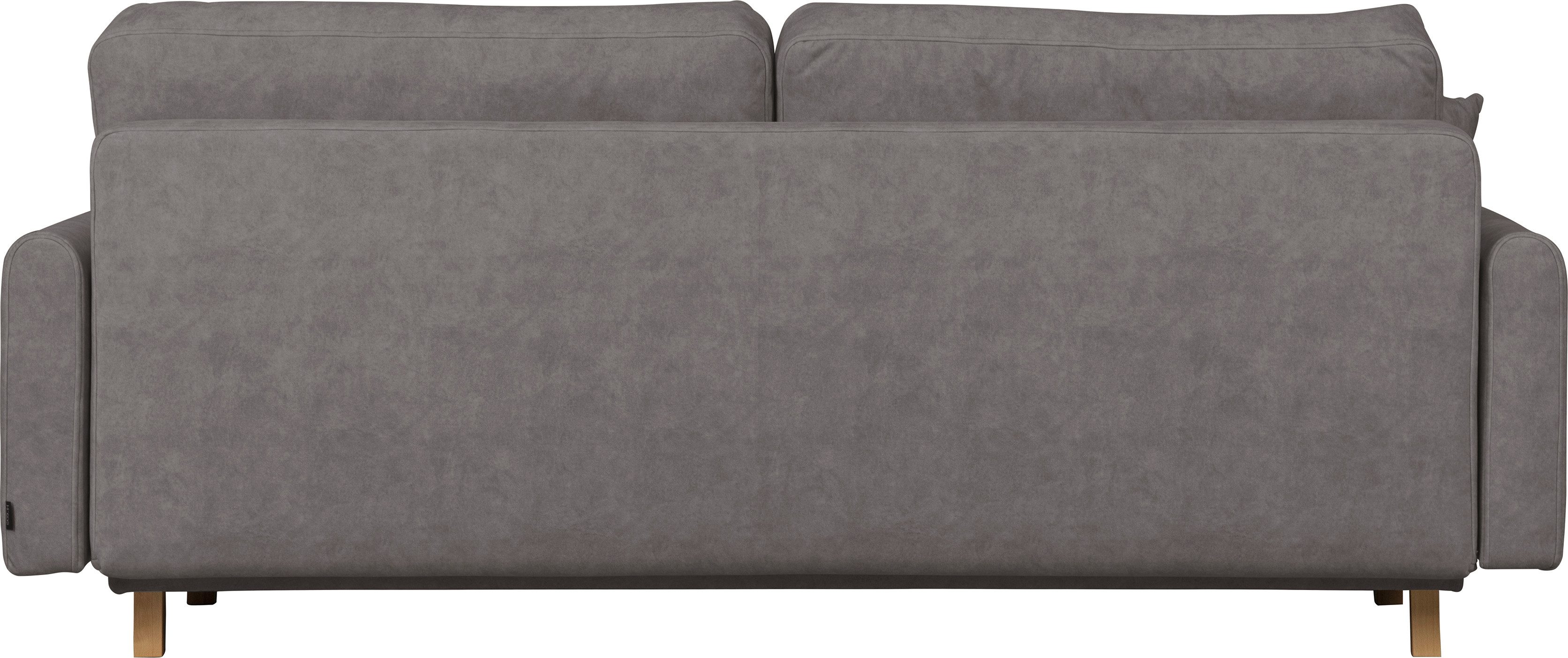 Home affaire 3-zitsbank TRIPLO optioneel slaapbank met bedlade, afmetingen B/D/H: 215/100/89 cm