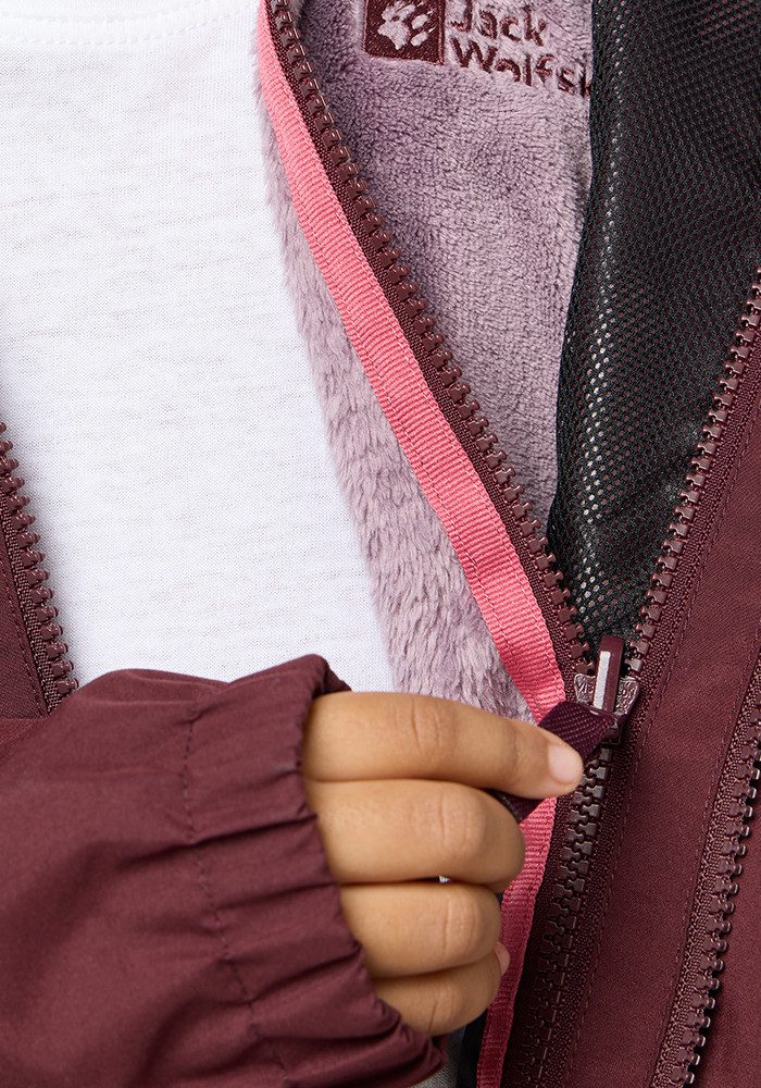 Jack Wolfskin Functionele 3-in-1-parka COSY BEAR 3IN1 PARKA G