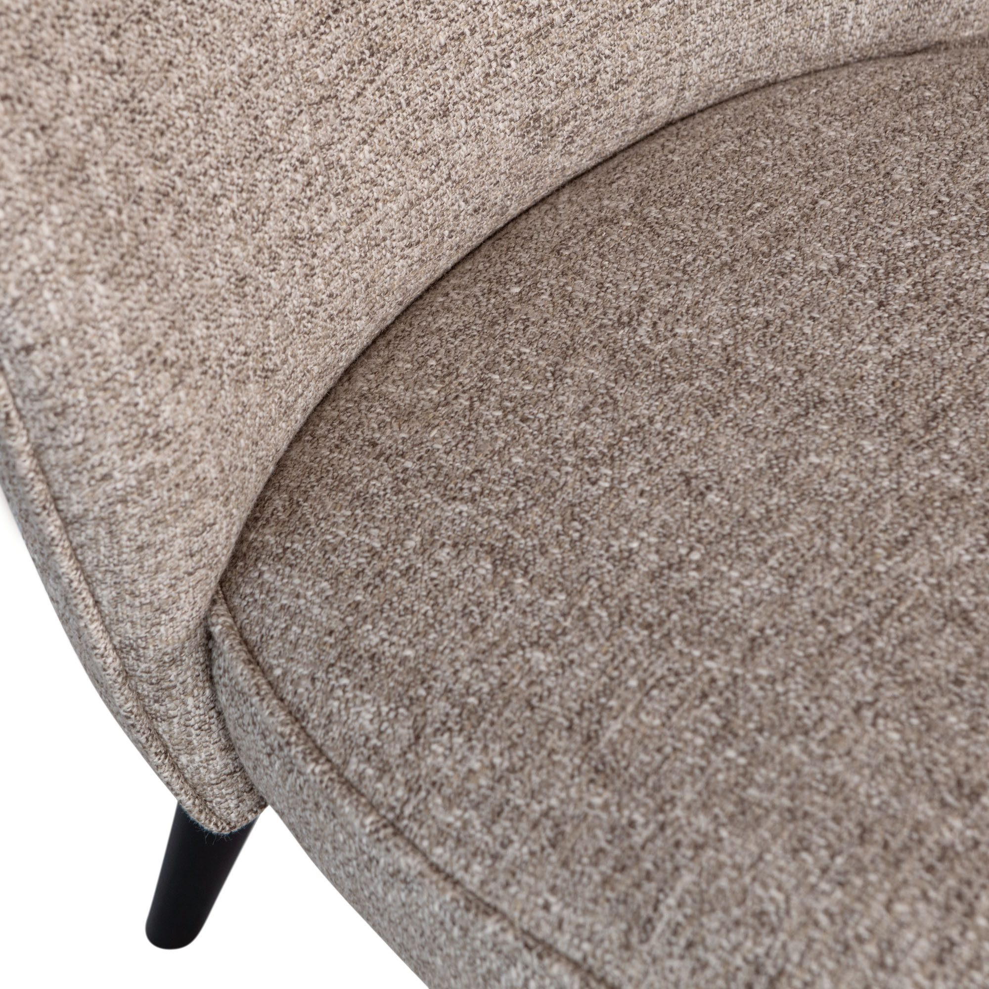 WOOOD Fauteuil Sara zacht gepolsterd, 4-poots onderstel, h 71 cm x b 59 cm