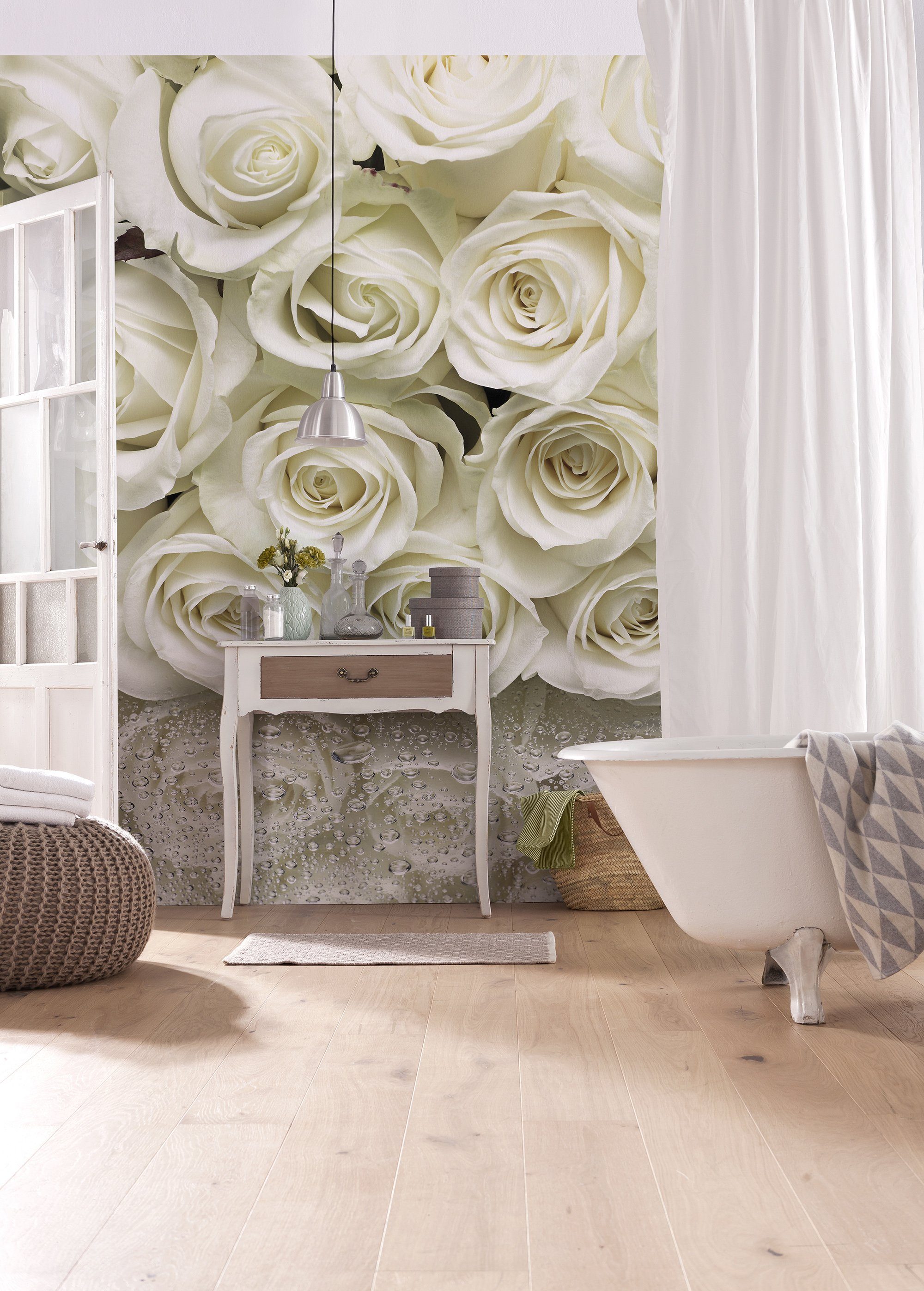 Komar Fotobehang A la Rose - Afmeting 368 x 254 cm (1 stuk)