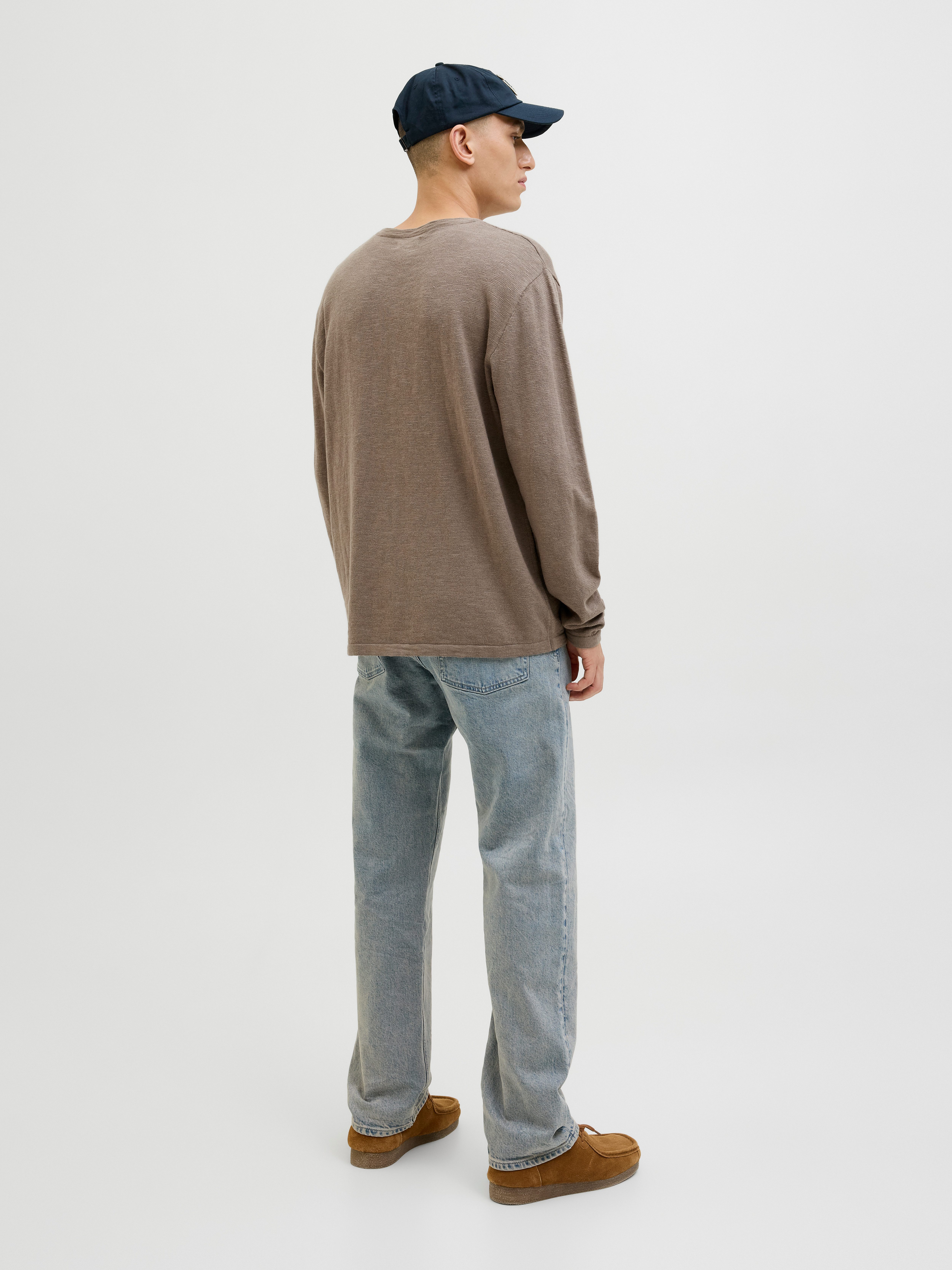 Jack & Jones Trui met ronde hals JJESUMMER KNIT CREW NECK SN