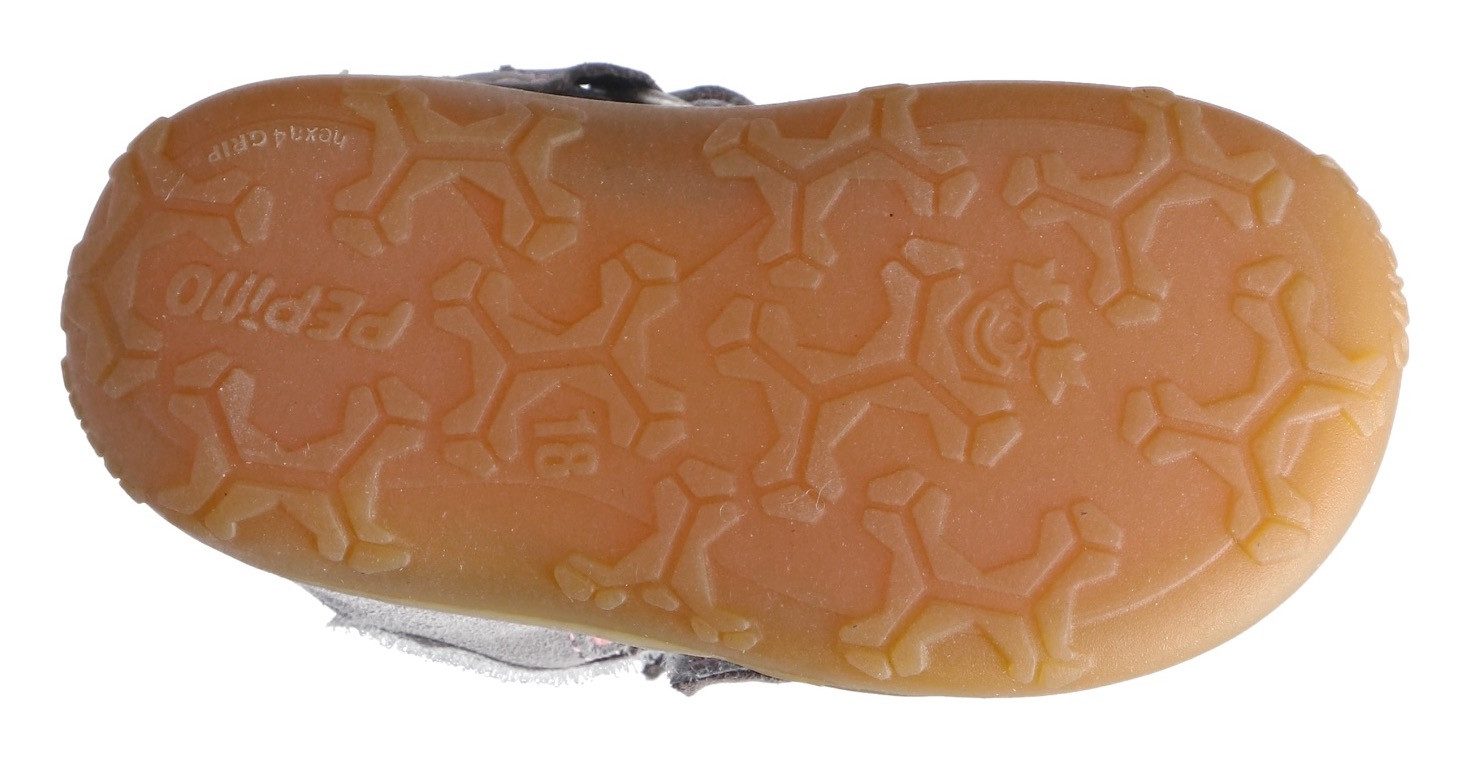 PEPINO by RICOSTA Babyschoentjes Ebi WMS: gemiddeld , klittenbandschoen, leren binnenzool, maat sjabloon te downloaden