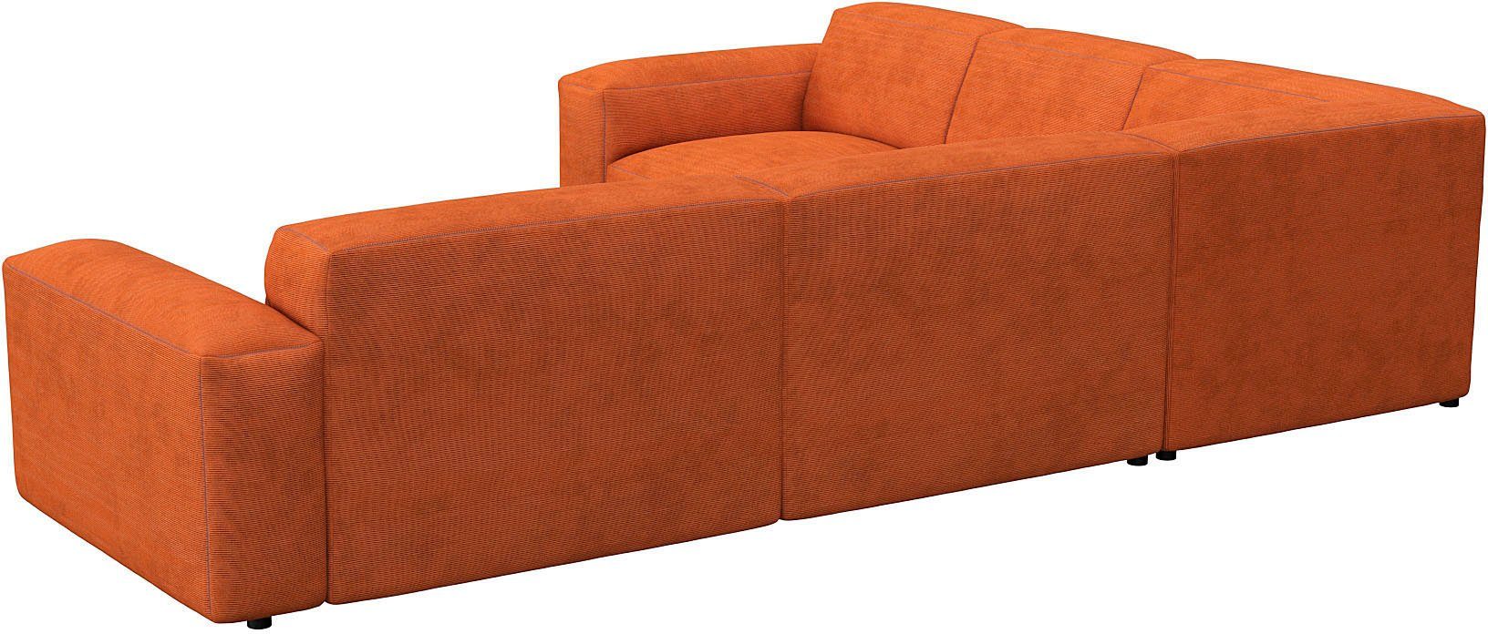 FLEXLUX Hoekbank Lucera, super comfortabel door hoogwaardige zitconstructie met koudschuim