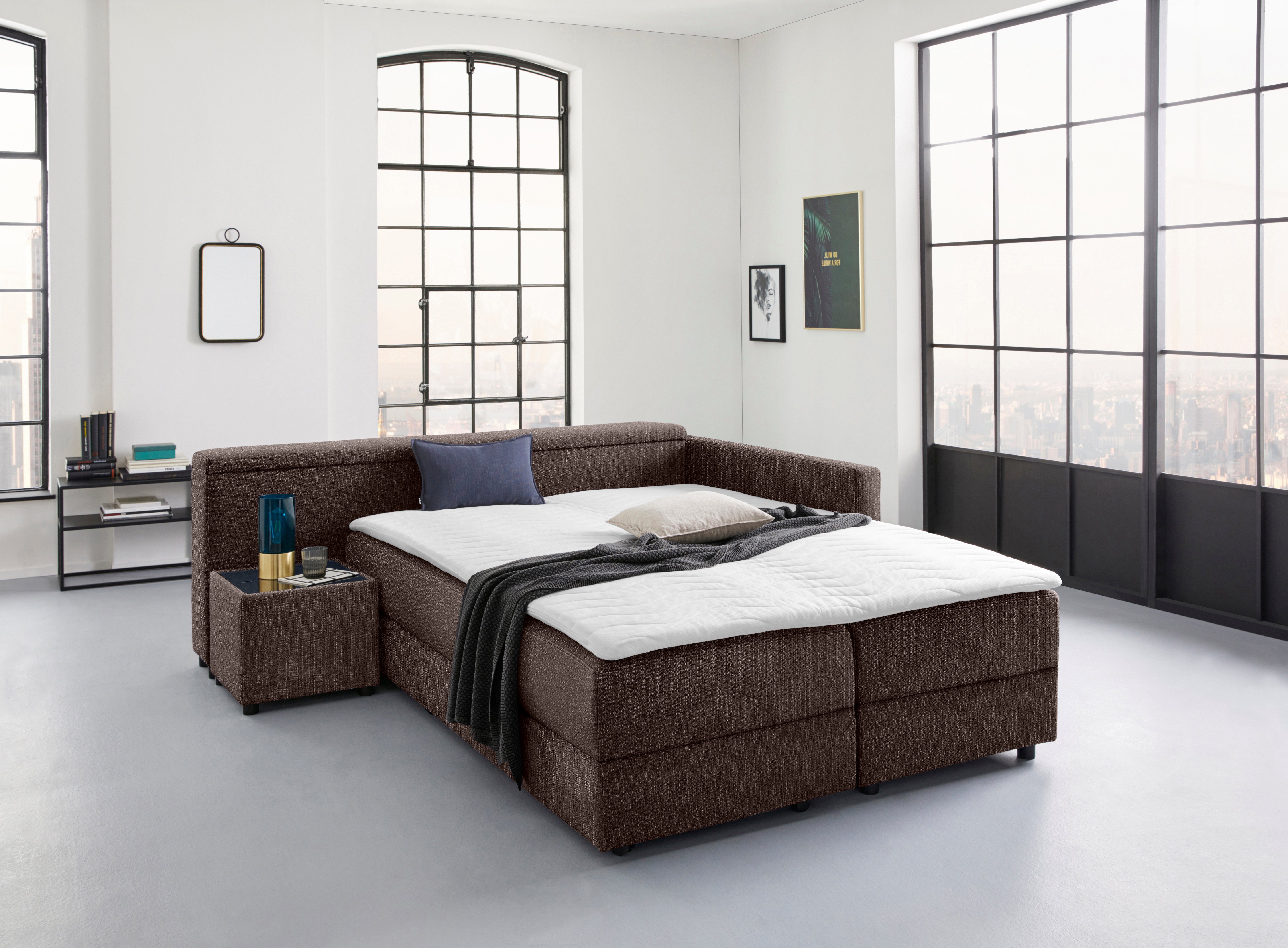 LOOKS BY WOLFGANG JOOP Hoekbank LooksIII L-vorm door draaifunctie tot bed verwisselbaar, inclusief opbergvak