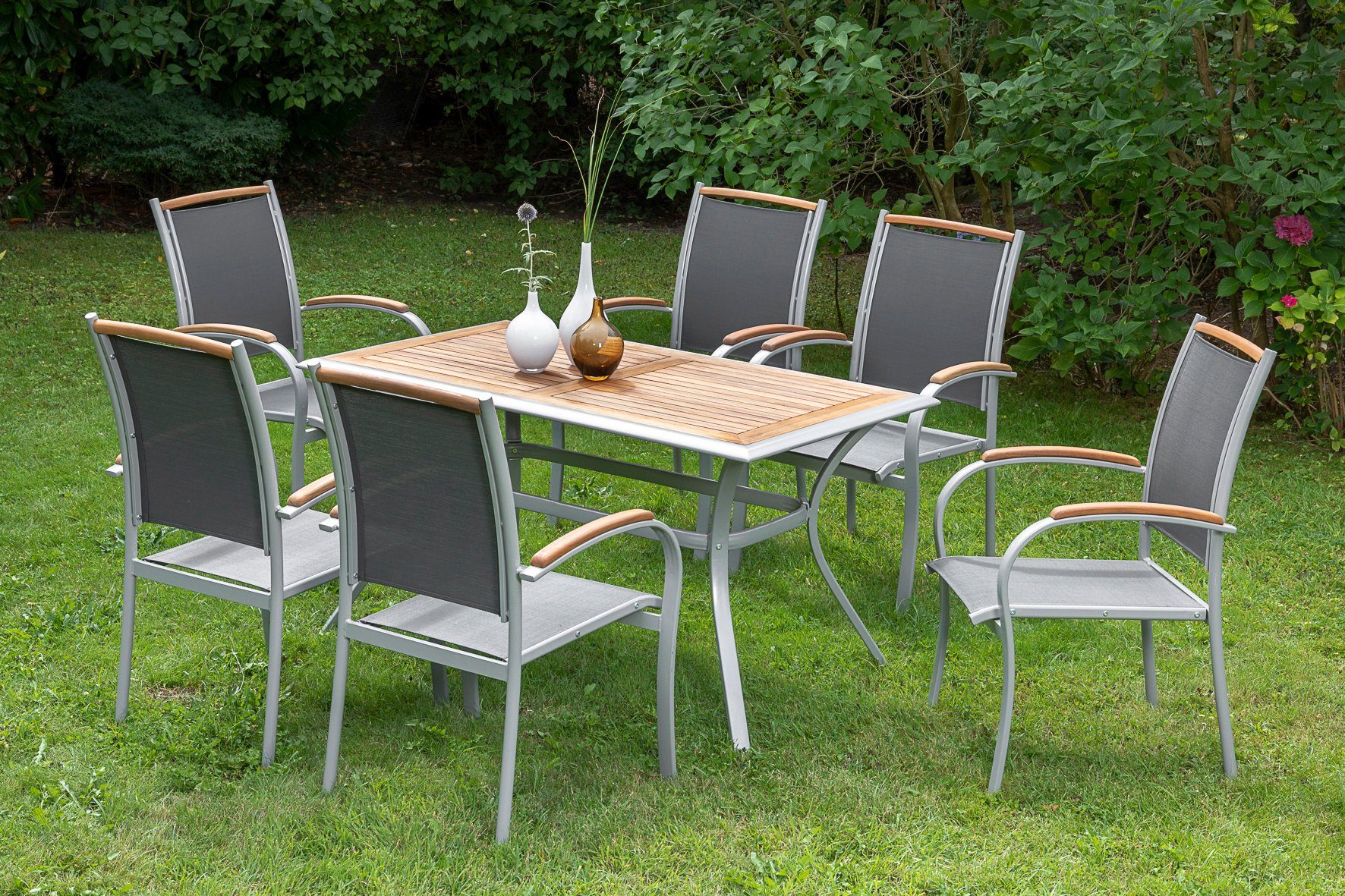 MERXX Tuin-eethoek Siena tuinsets grijs