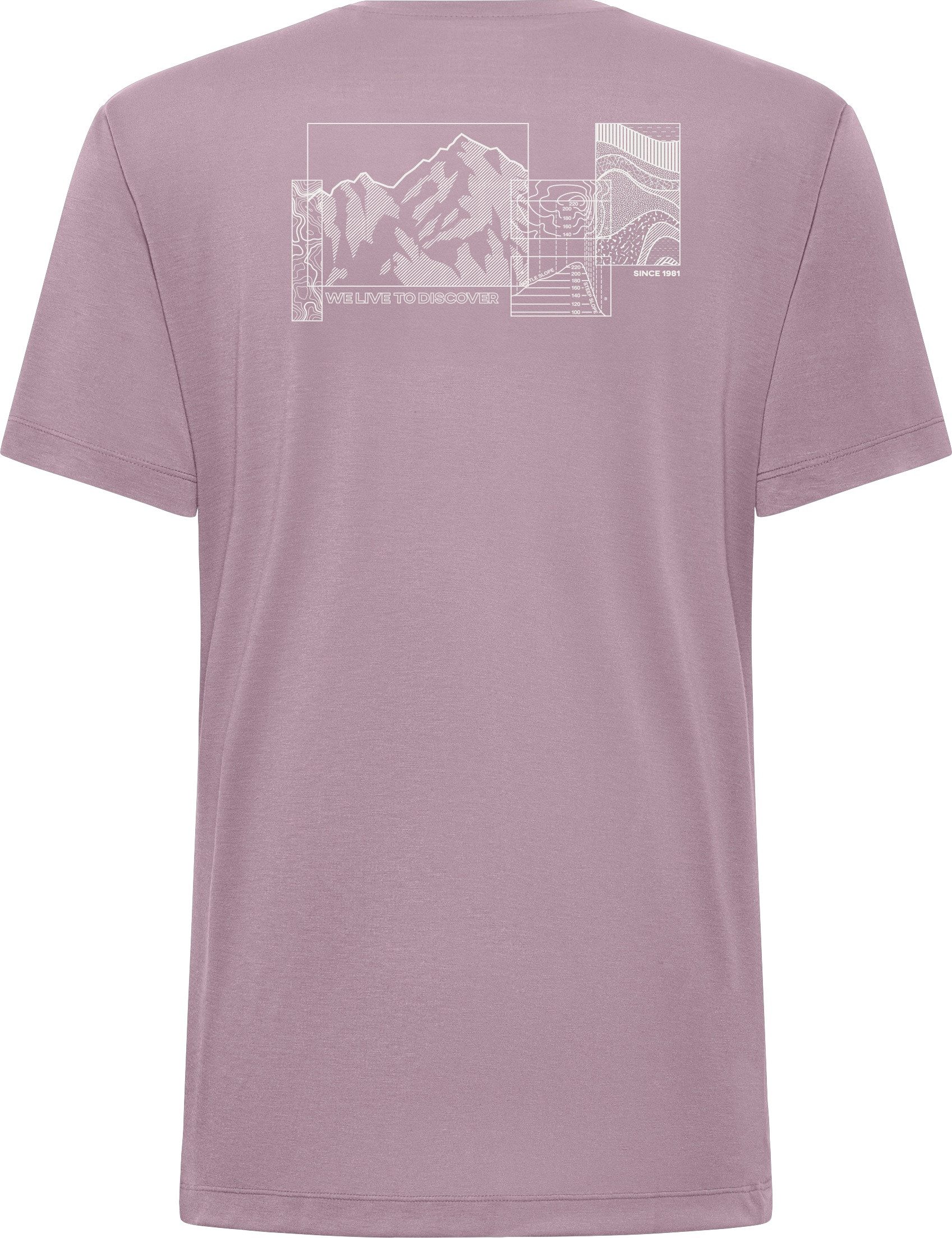 Jack Wolfskin T-shirt VONNAN GRAPHIC T M