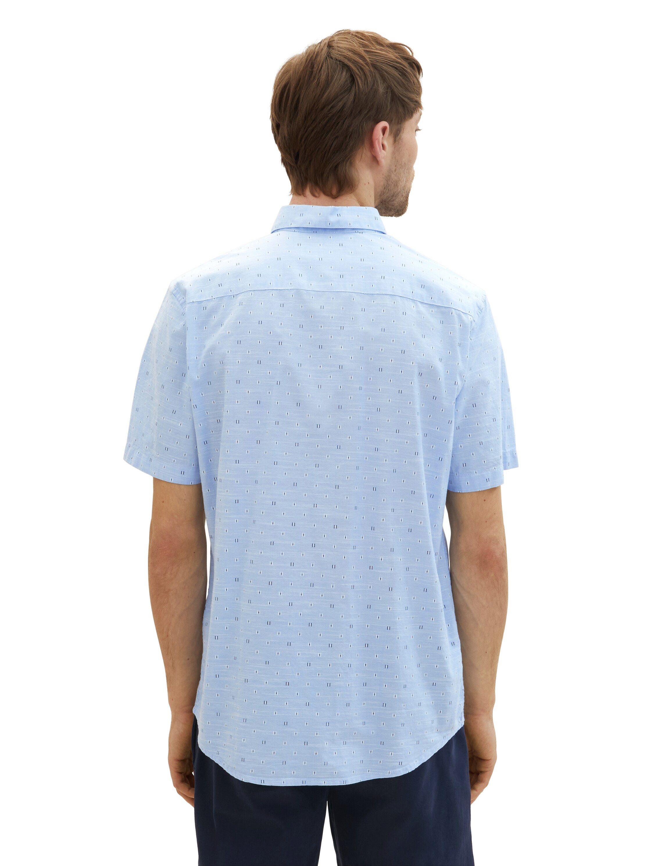 Tom Tailor Overhemd met korte mouwen met print all-over