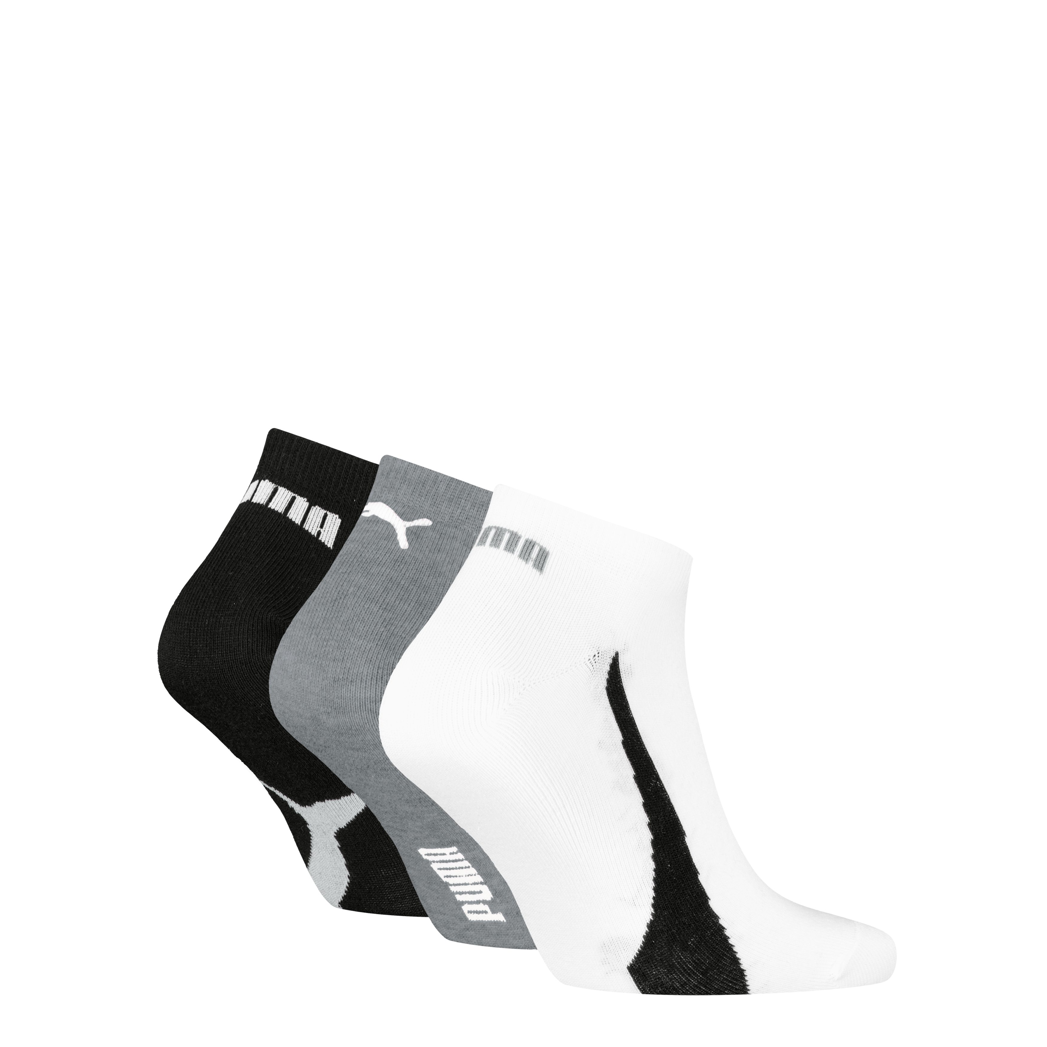 PUMA Sneakersokken PUMA UNISEX LIFESTYLE SNEAKERS 3P (3 paar, 3 paar)