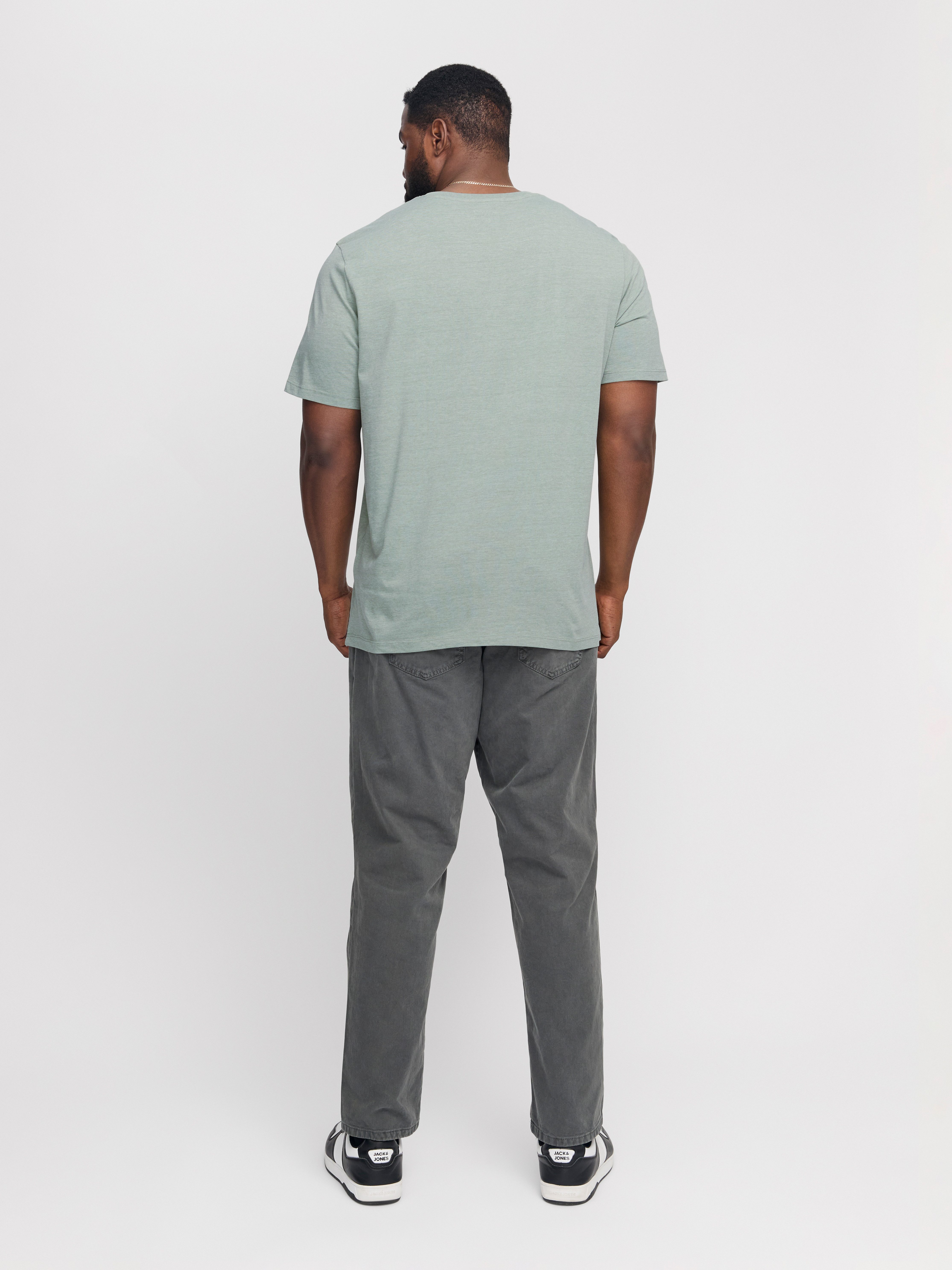Jack & Jones PlusSize T-shirt JJELOGO TEE SS O-NECK 2 COL AW24 S PLS