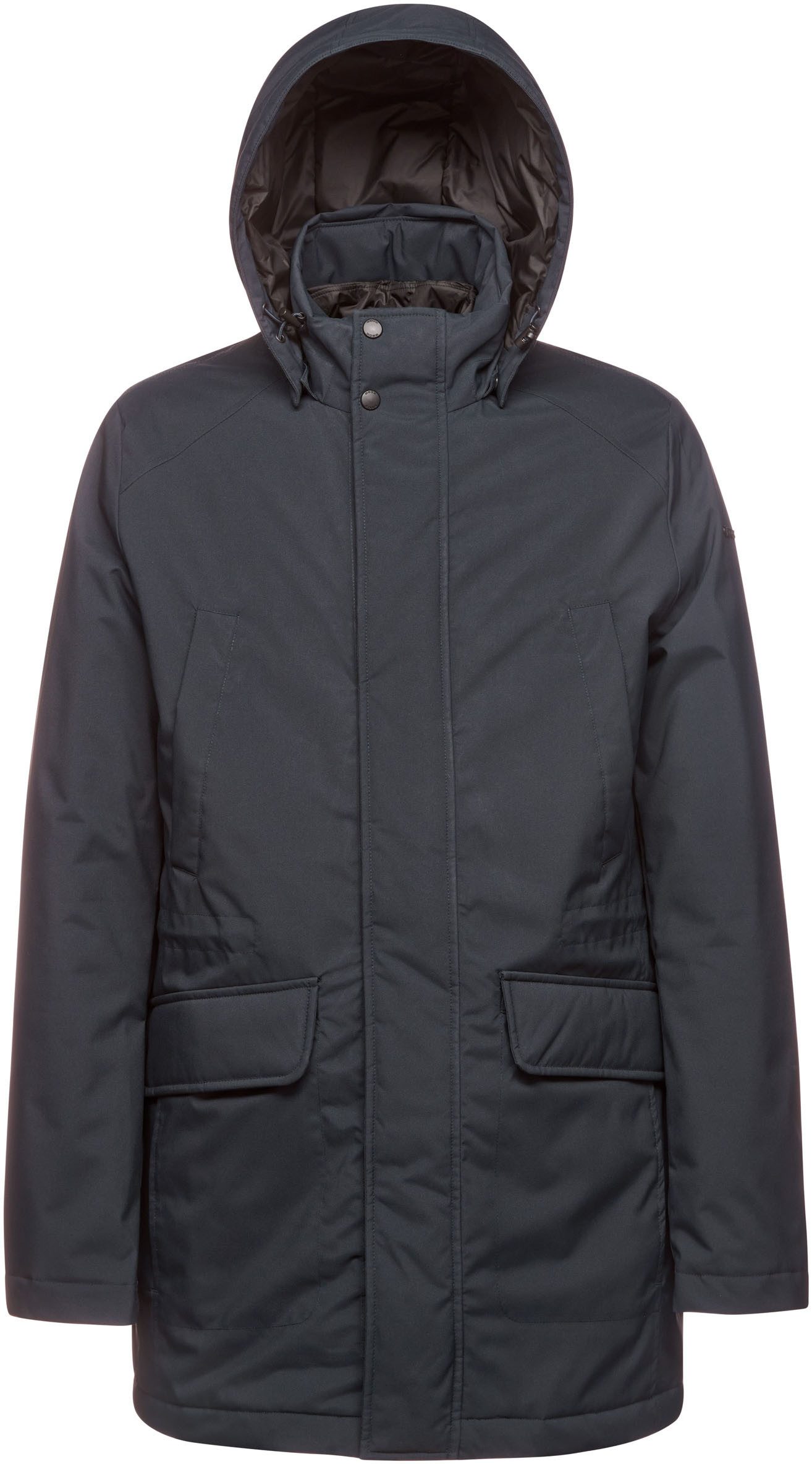Geox Parka ANDALO met verborgen rits, afneembare capuchon, veel zakken