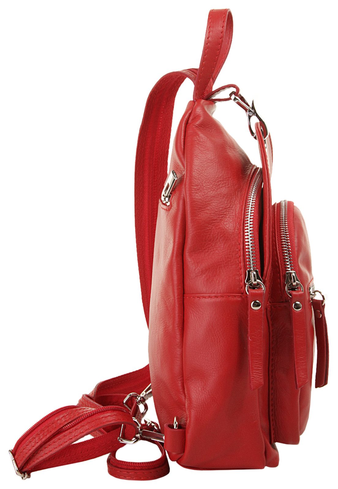 Samantha Look Rugzak echt leer, made in italy