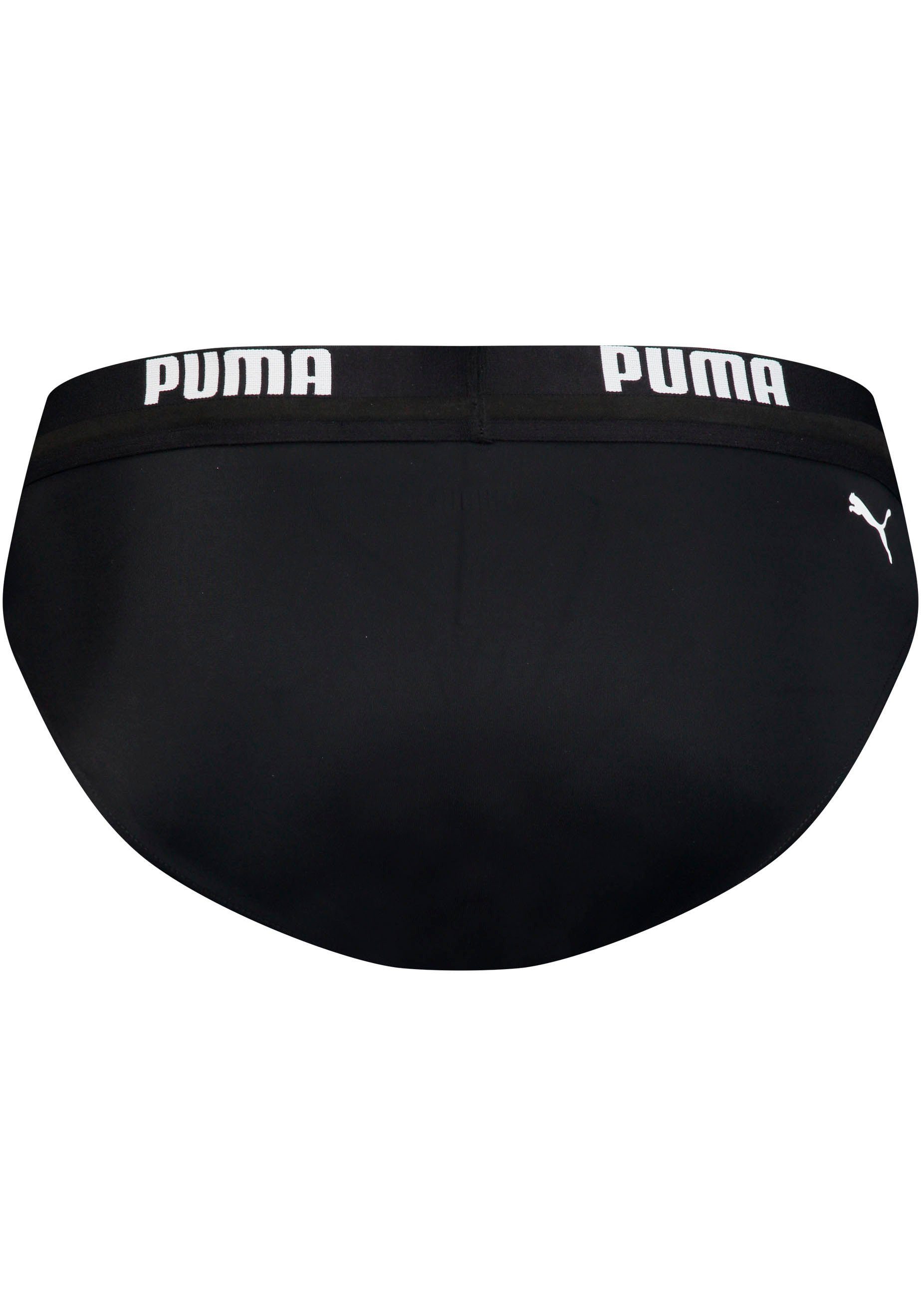 PUMA Zwembroek met elastische logoband