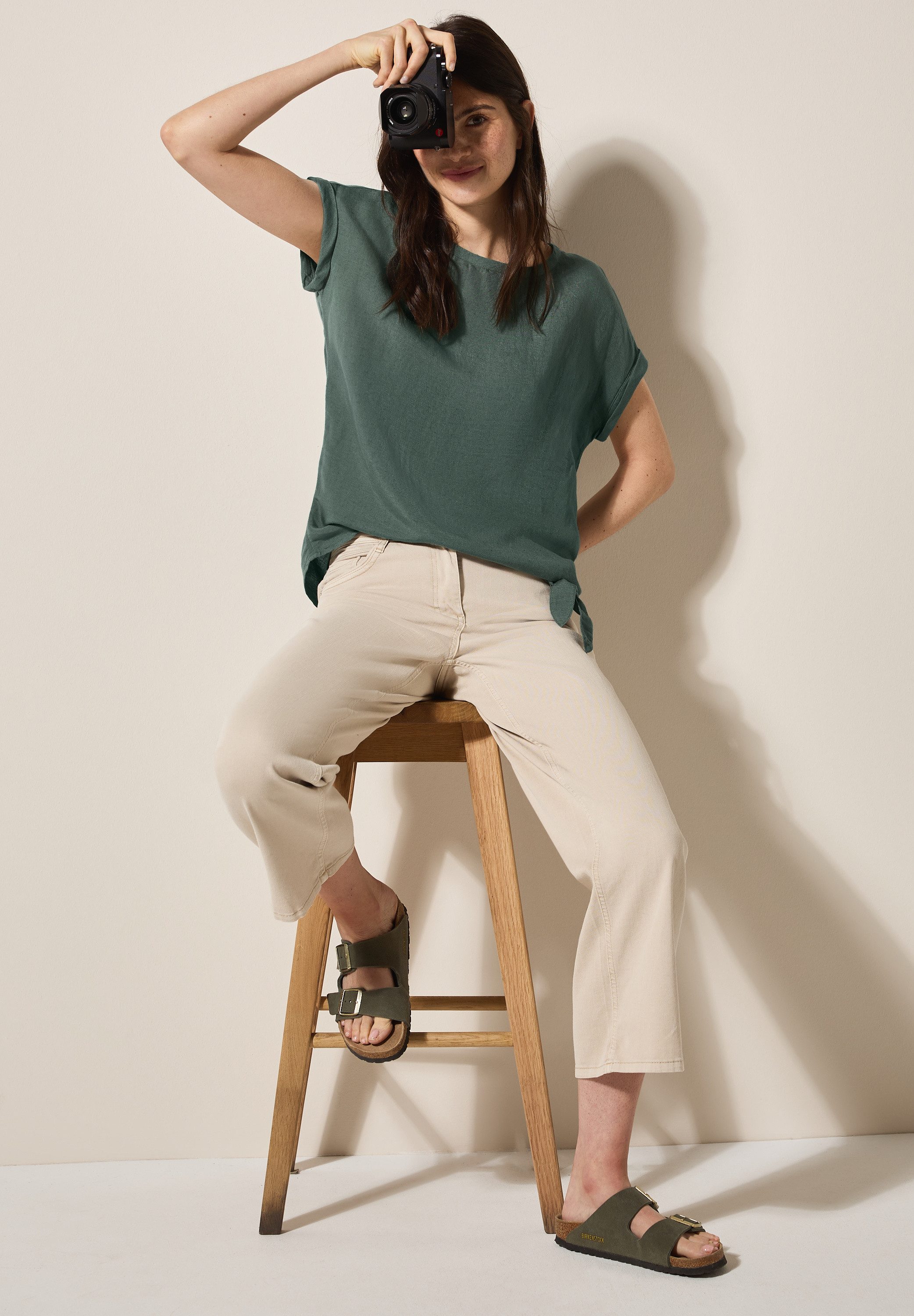 Cecil Blouse met korte mouwen