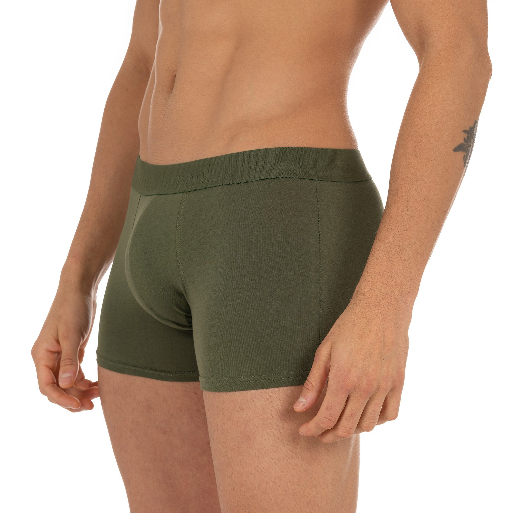 Bruno Banani Boxershort Flowing met contrastkleurige boorden (Set van 2)