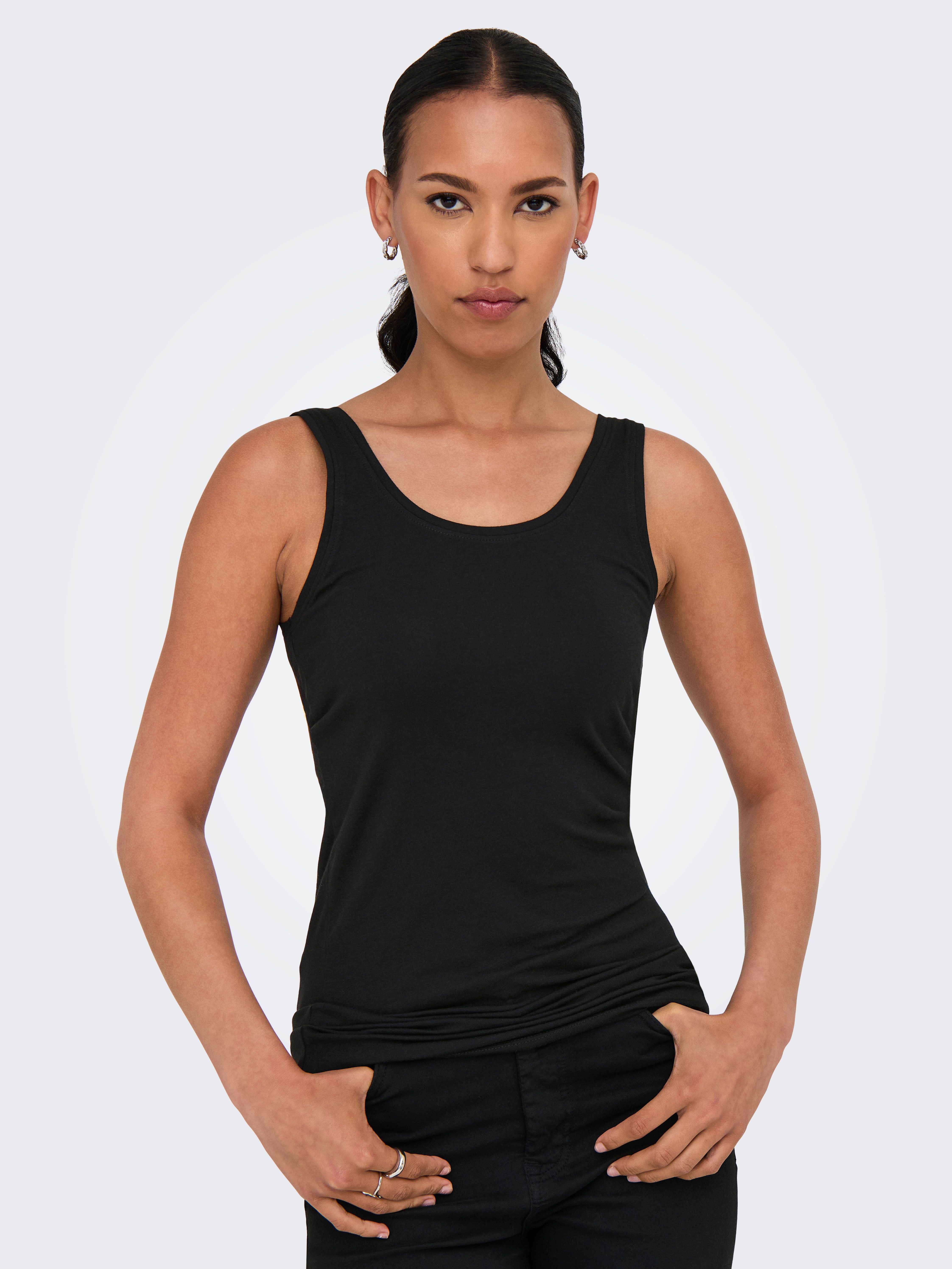 Only Tanktop ONLLIVE LOVE NEW LONG TT 2PACK NOOS (2-delig, Set van 2)